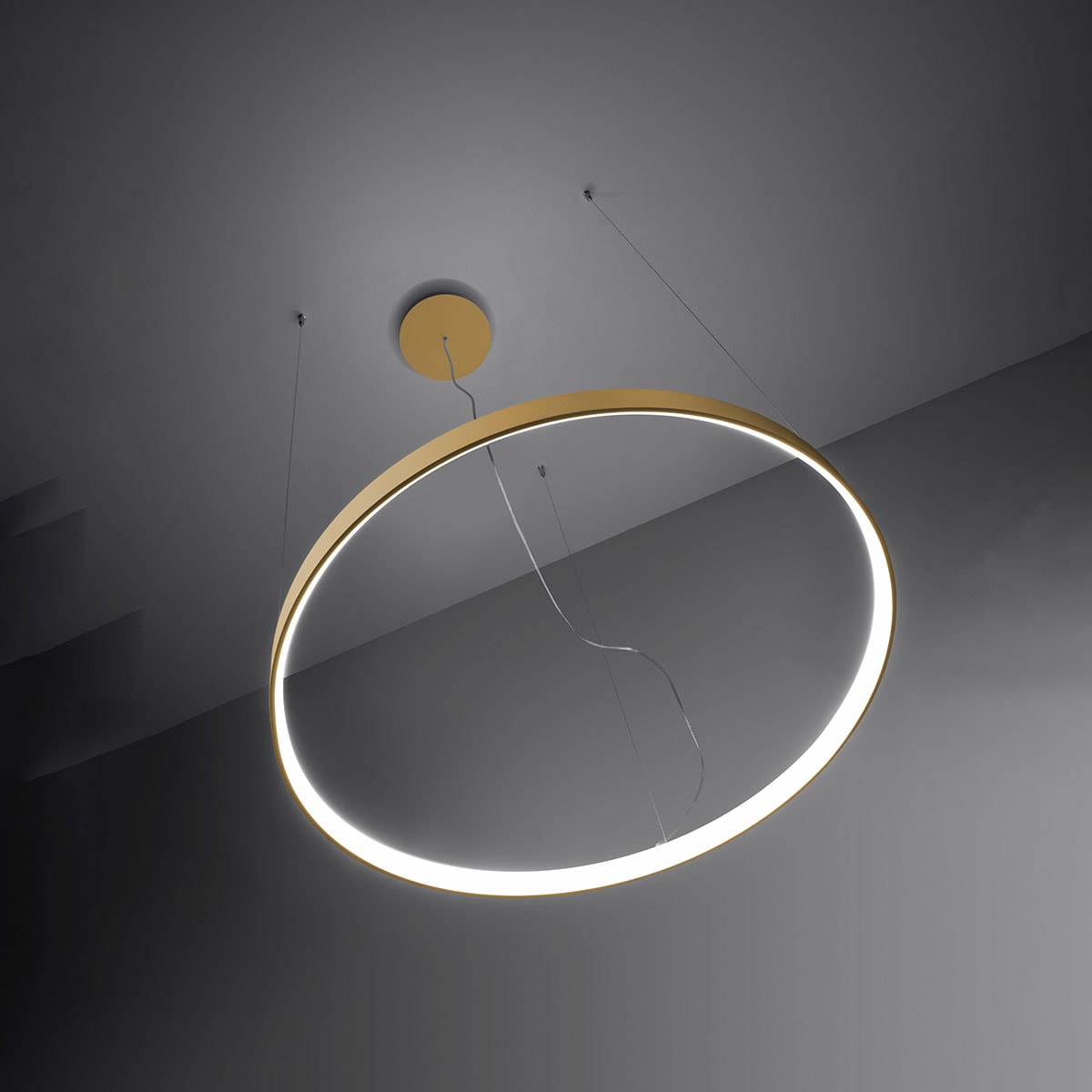 SOLLUX lighting Kronleuchter »RIO«, 1 flammig, Leuchtmittel LED-Modul | LED fest integriert, Verteiltes Licht