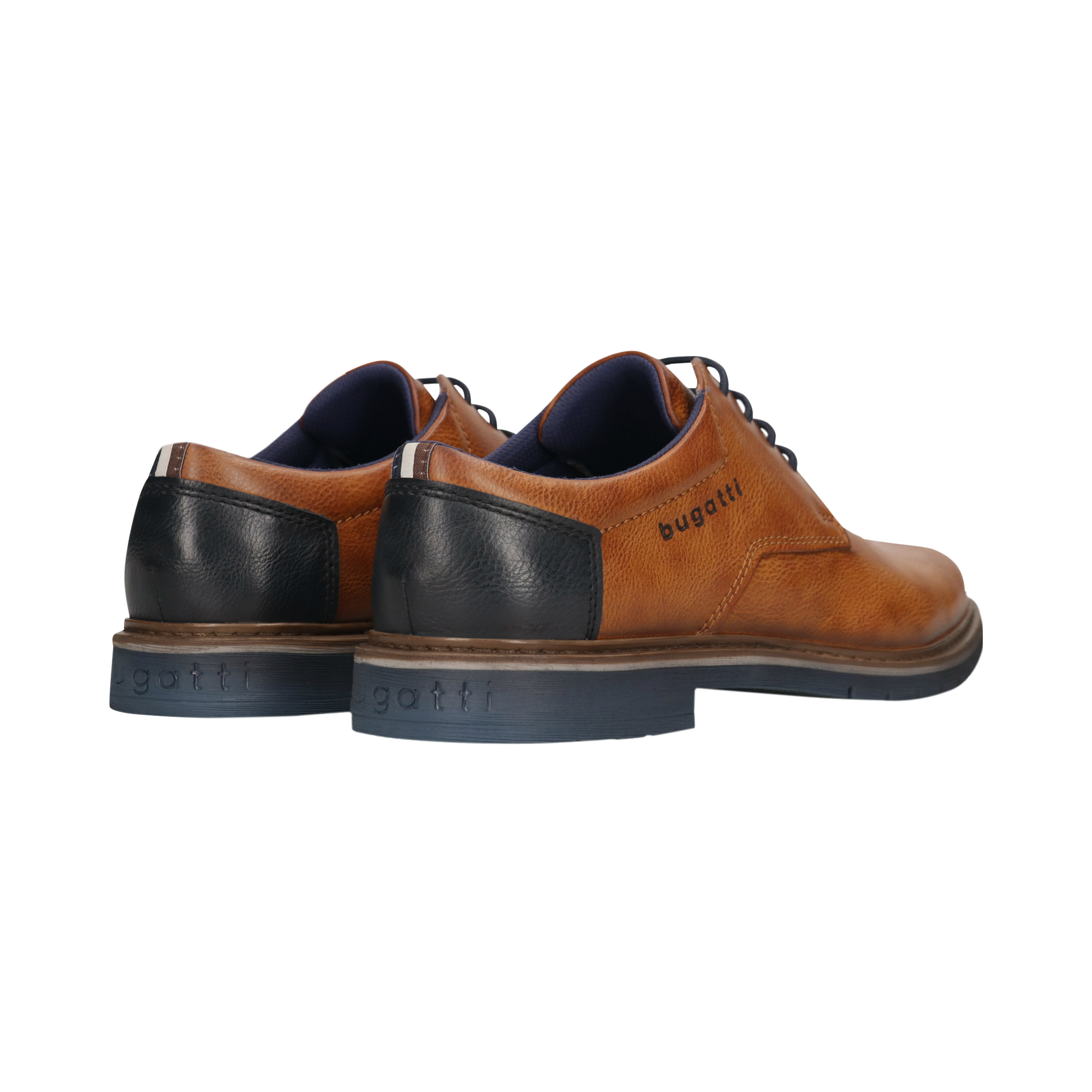 bugatti Schnürschuh Blockabsatz, Businessschuh, Abendschuh mit Logoprägung günstig online kaufen