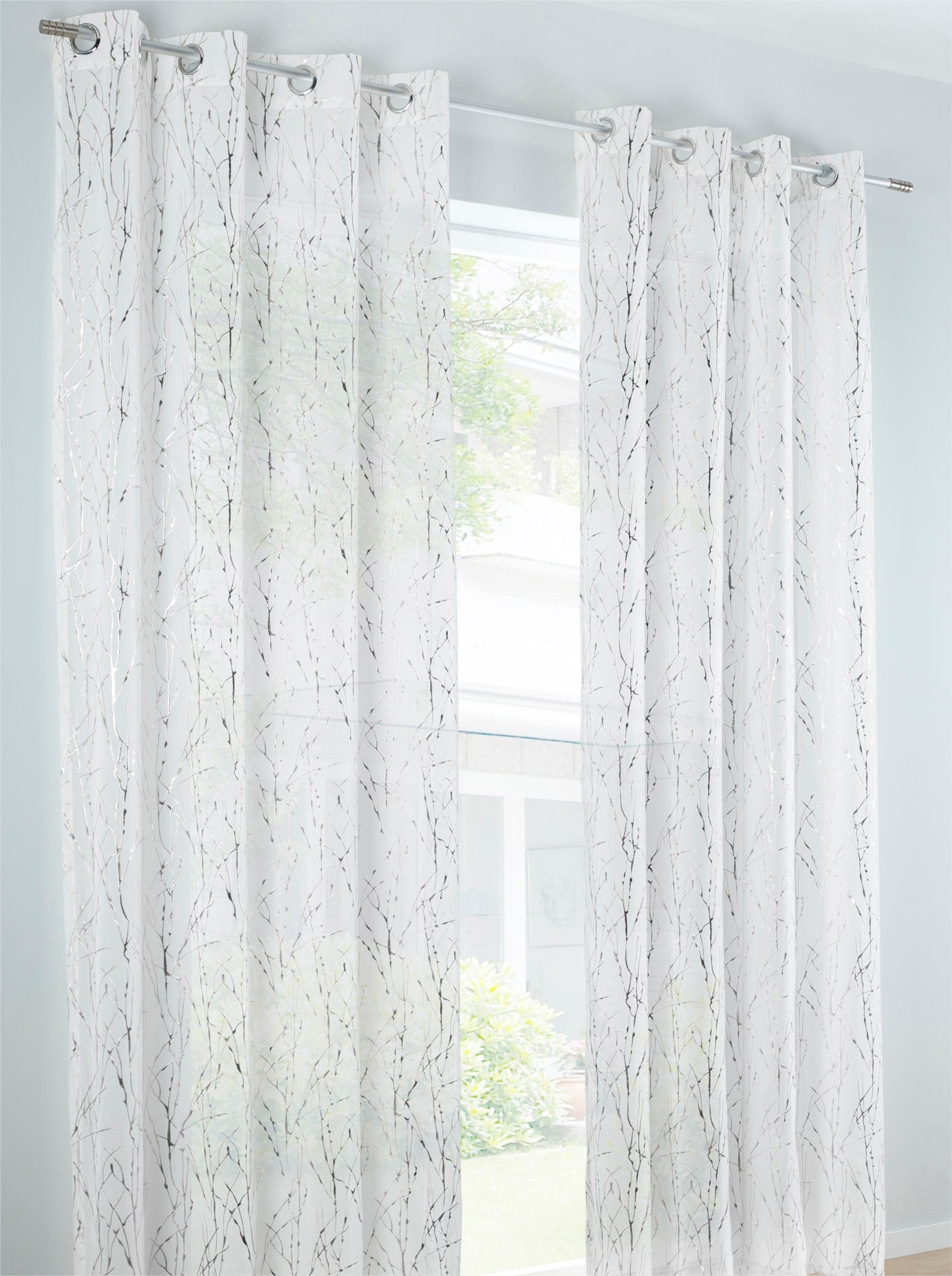 heine home Gardine Ösen 1 Stk. tlg. günstig online kaufen