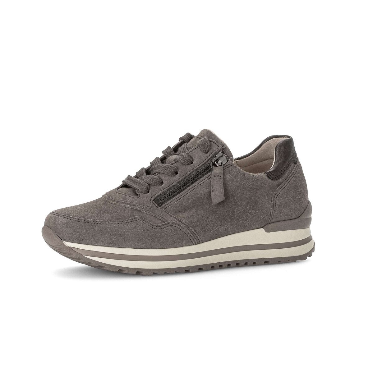 Gabor Sneaker "Sneaker low Materialmix Leder" günstig online kaufen