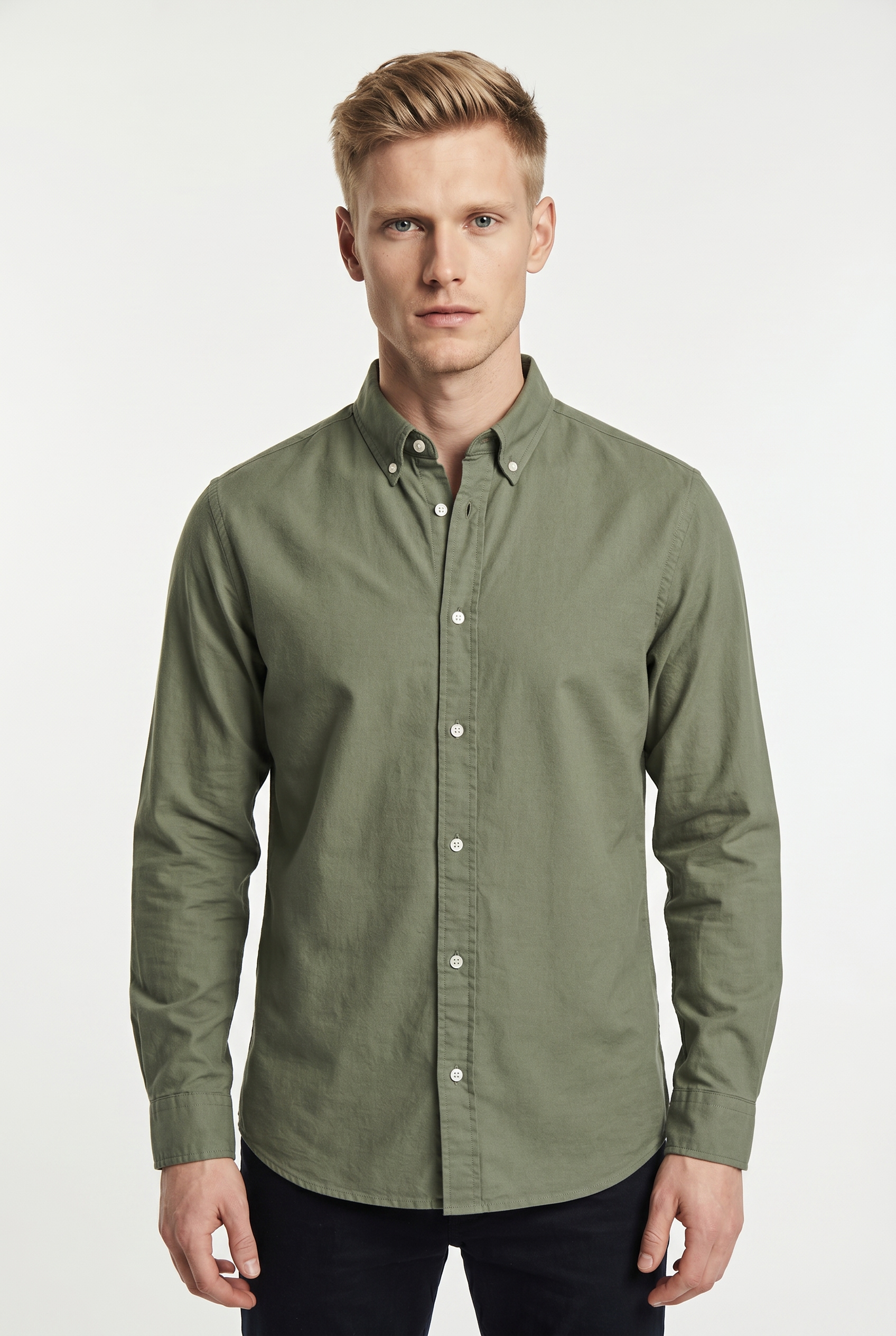 Jack & Jones "JPRBLUHARVEY OXFORD L/S SHIRT SN" Baumwolle, regular fit