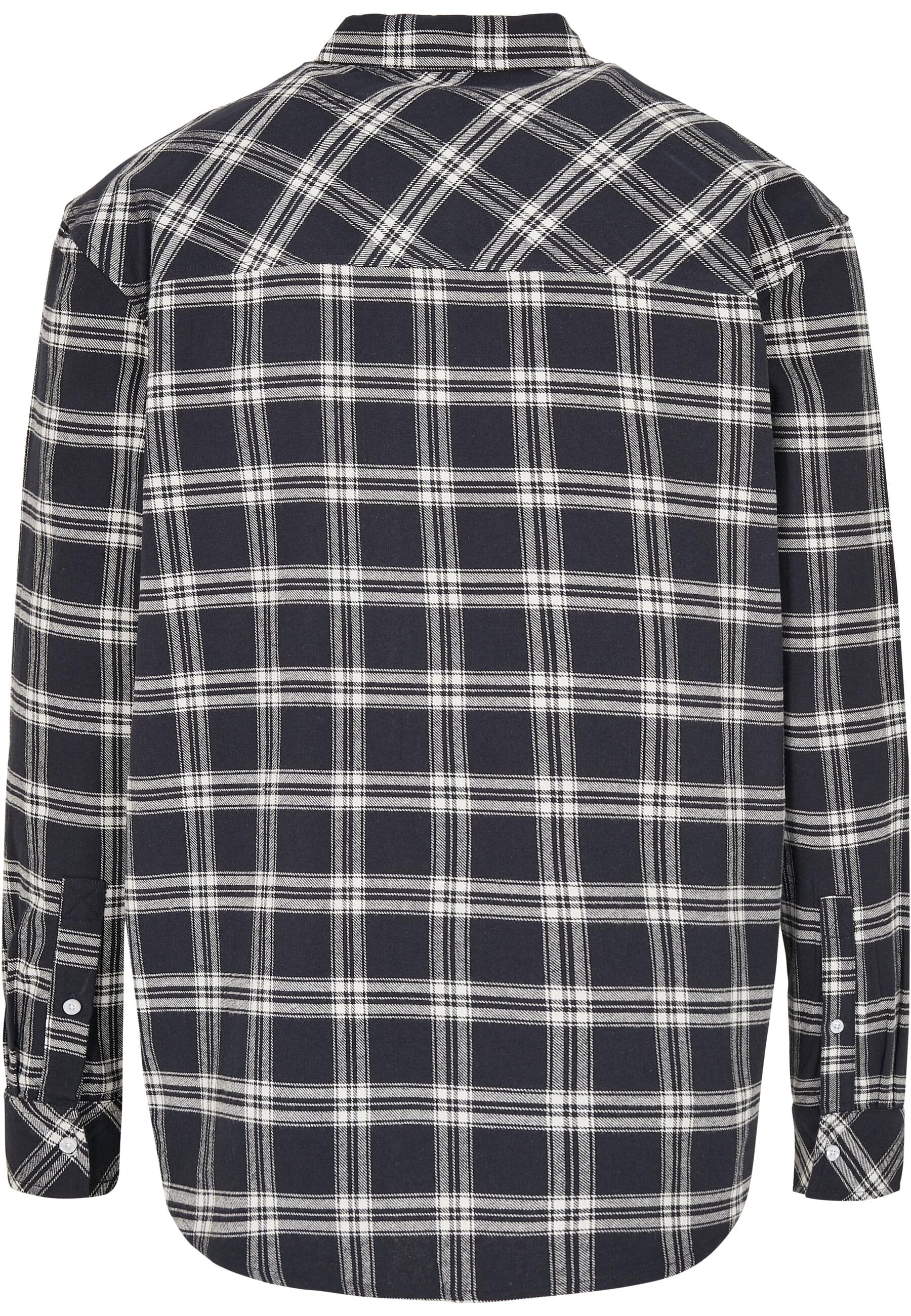 URBAN CLASSICS Langarmhemd "Urban Classics Herren Oversized Check Shirt", ( günstig online kaufen