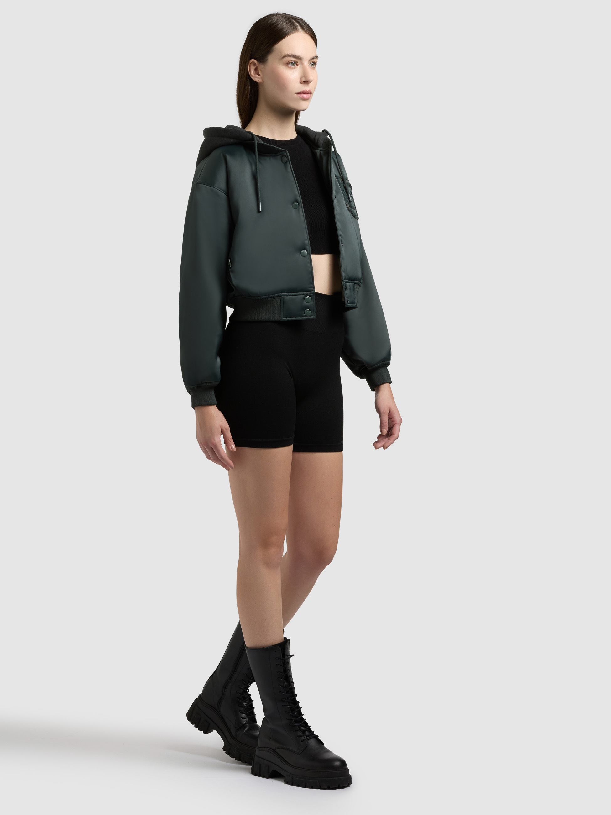 khujo Blouson »CHANI« mit Kapuze