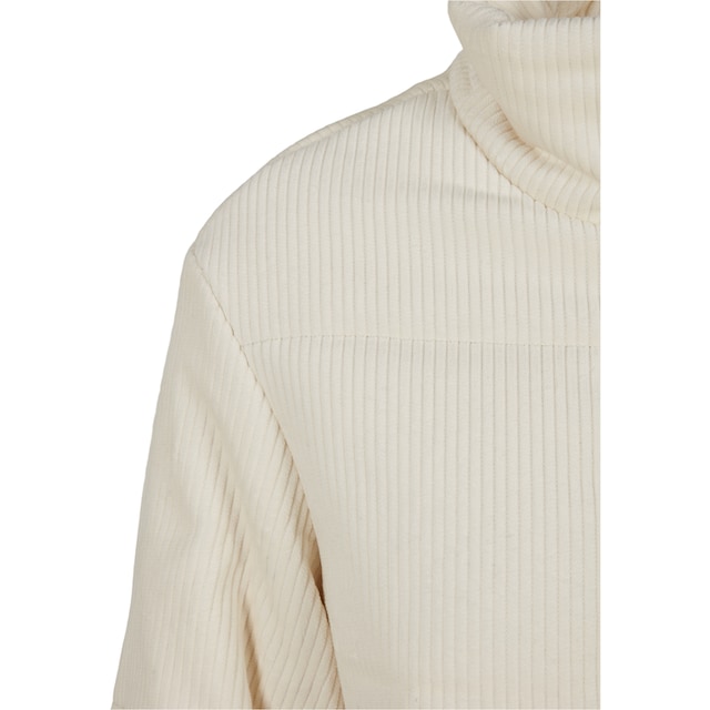 URBAN CLASSICS Winterjacke »Damen Ladies Corduroy Puffer Jacket«, (1 St.),  ohne Kapuze für kaufen | BAUR