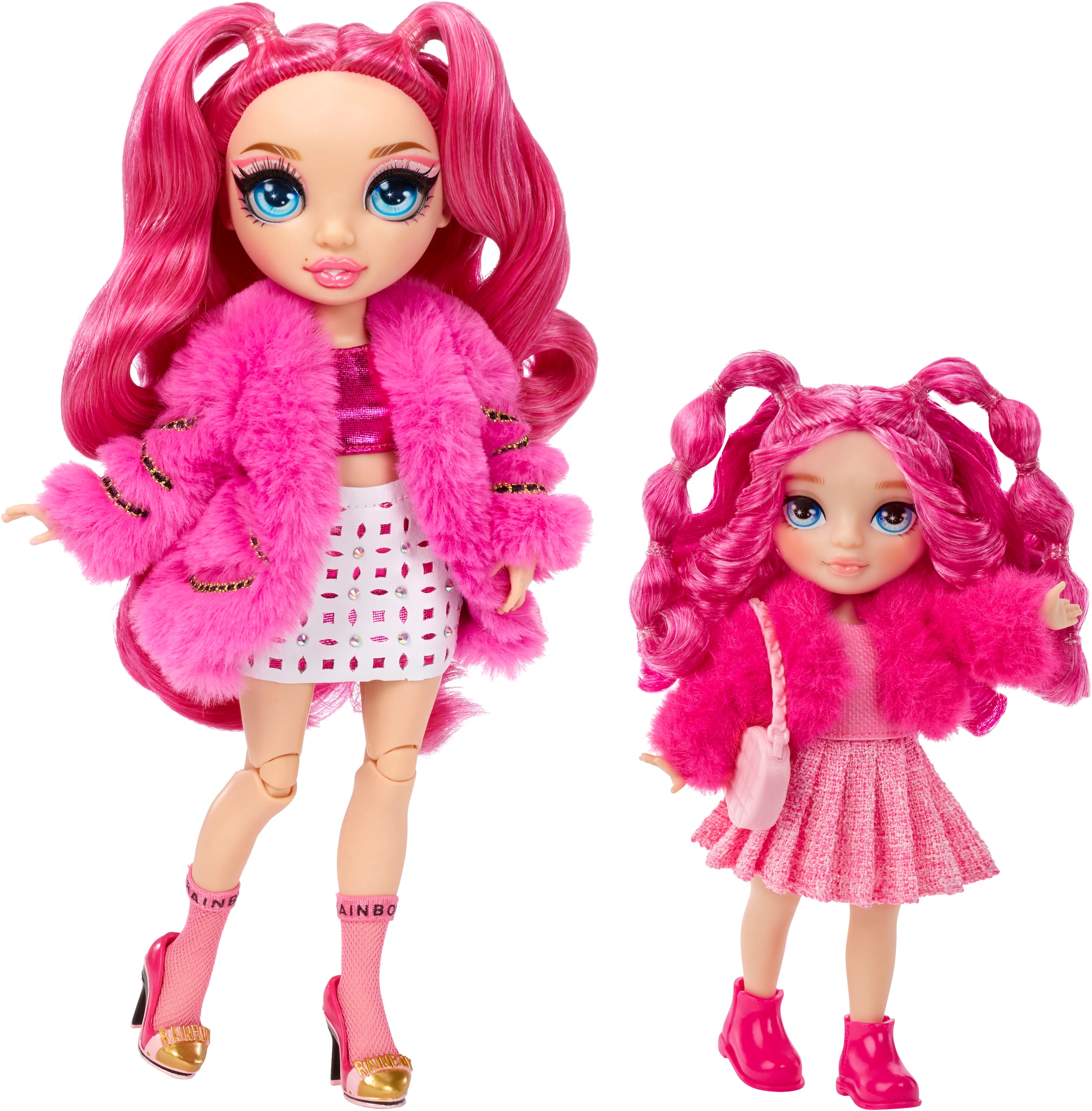RAINBOW HIGH Anziehpuppe »Rainbow High Littles Dolls - Magenta (Pink)«