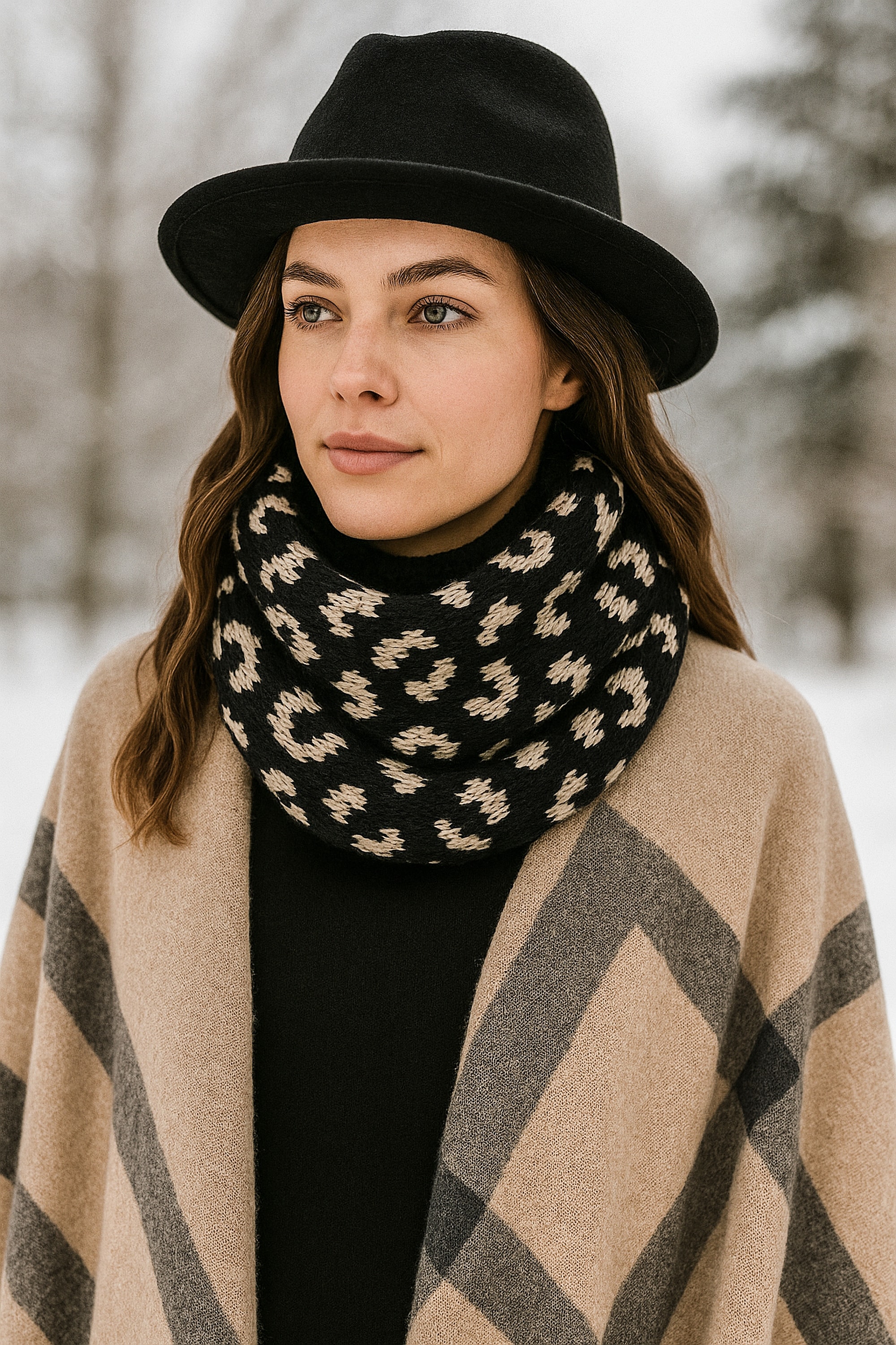 COLLEZIONE ALESSANDRO Modeschal "Leo Loop", 1 Stk. günstig online kaufen