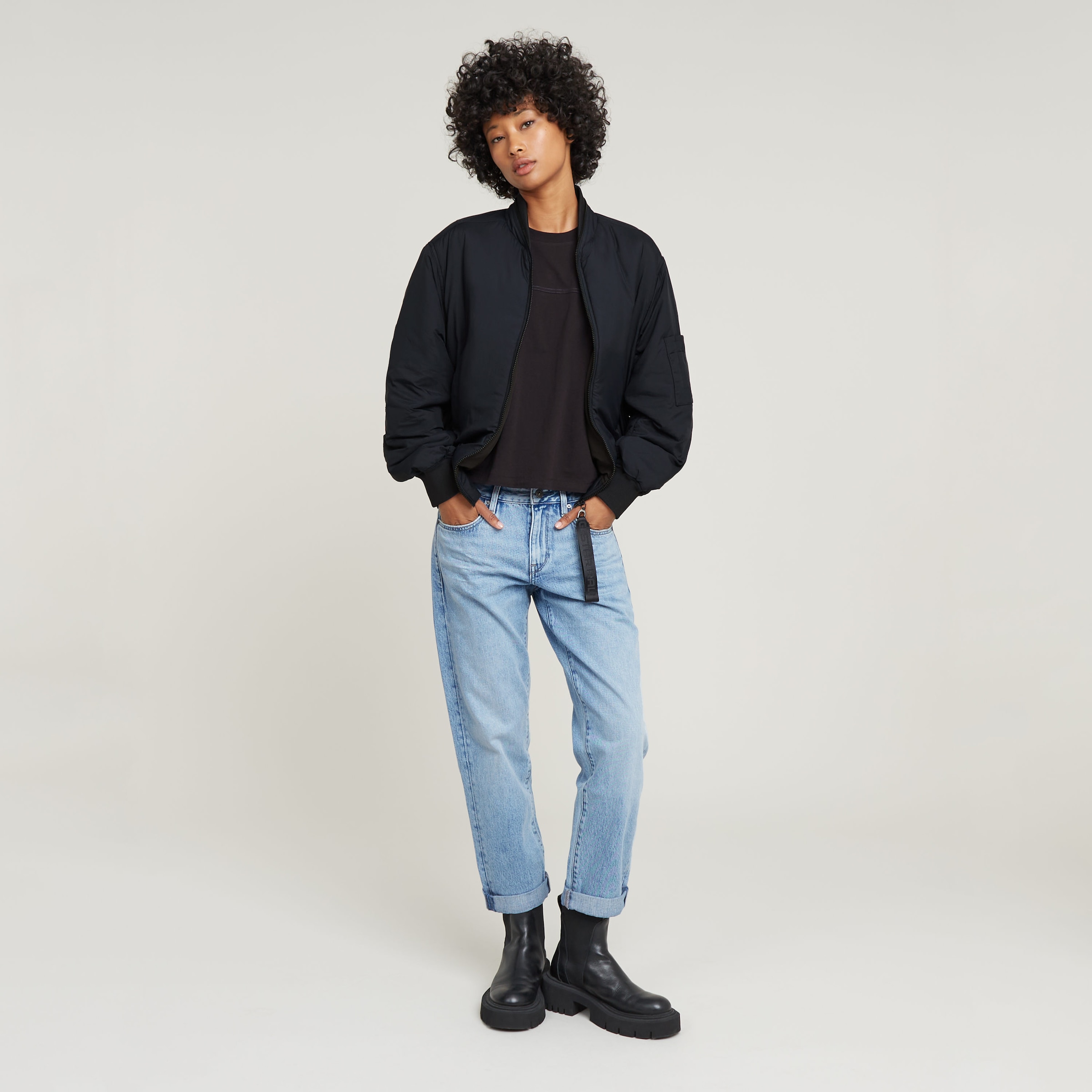 G-STAR Boyfriend-Jeans »Kate«, Baumwollstretch Denim Qualität für hohen Tragekomfort
