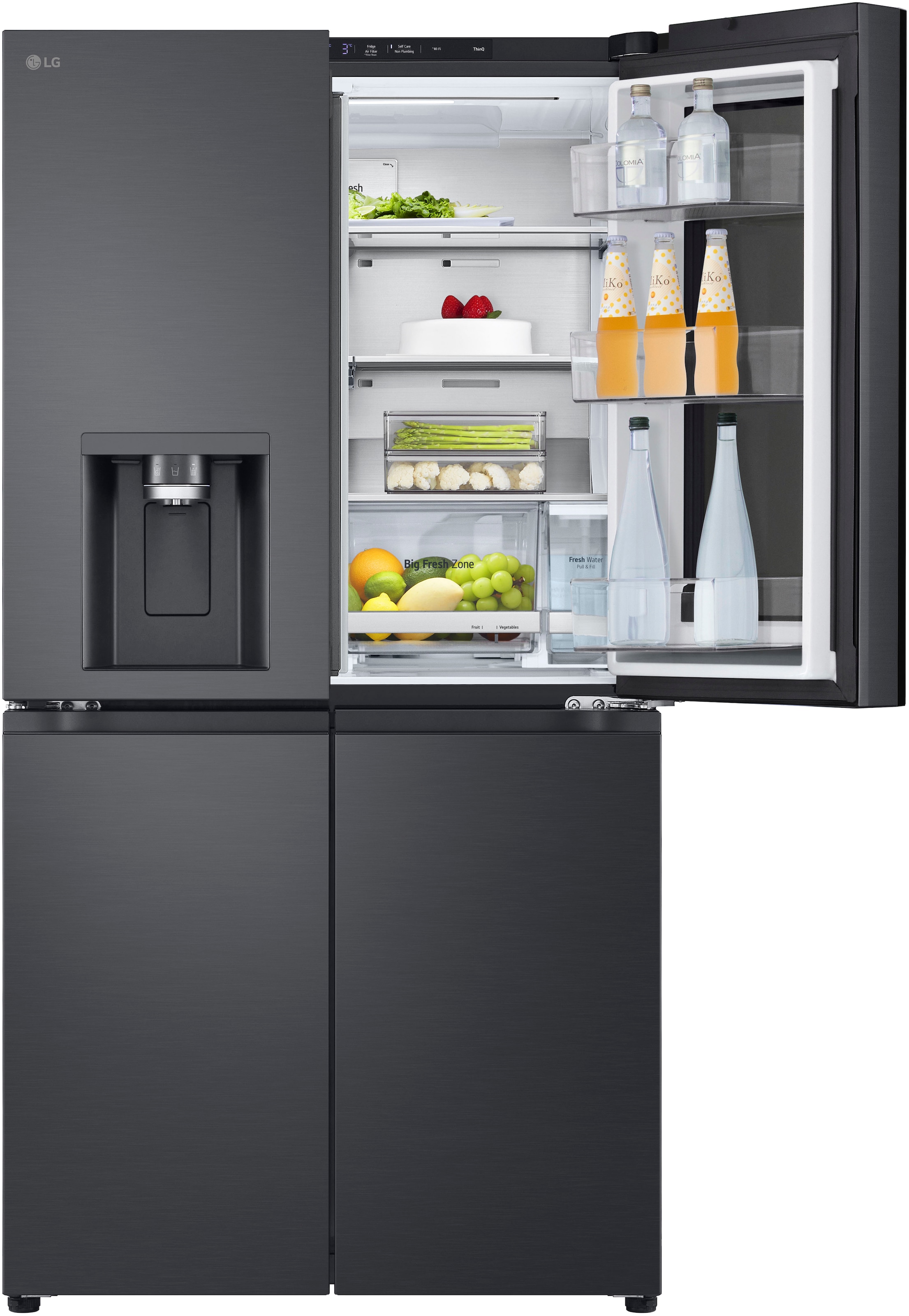 LG Multi Door InstaView® Multi-Door »GMG961NPKE« 179,2 cm hoch 91,4 cm breit