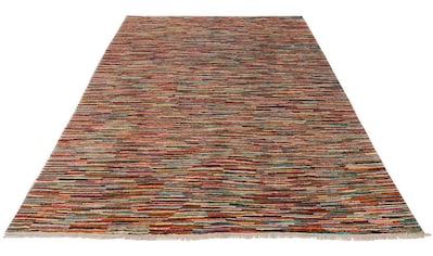 morgenland Wollteppich »Streifen Multicolore 288 x 200 cm«, rechteckig, 0,8 mm Höhe,... kaufen