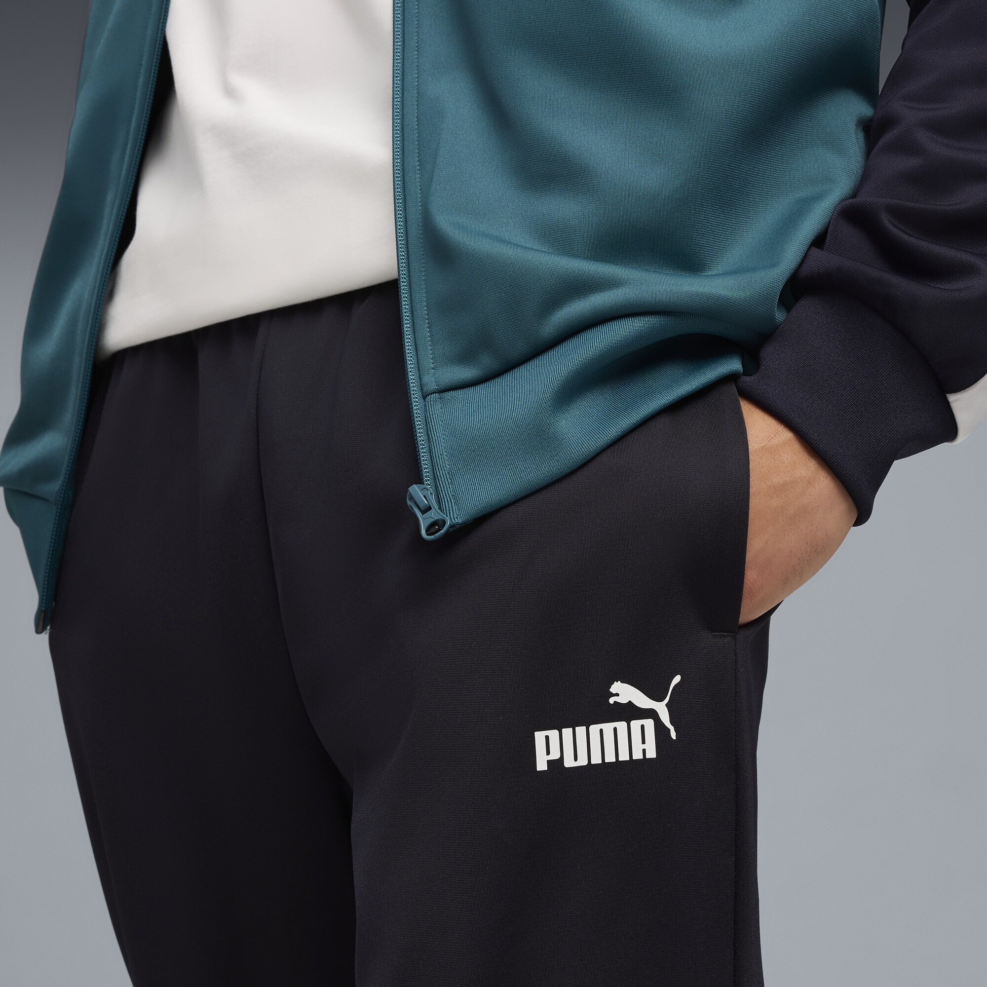 PUMA Jogginganzug »Essentials Block Trainingsanzug Herren«