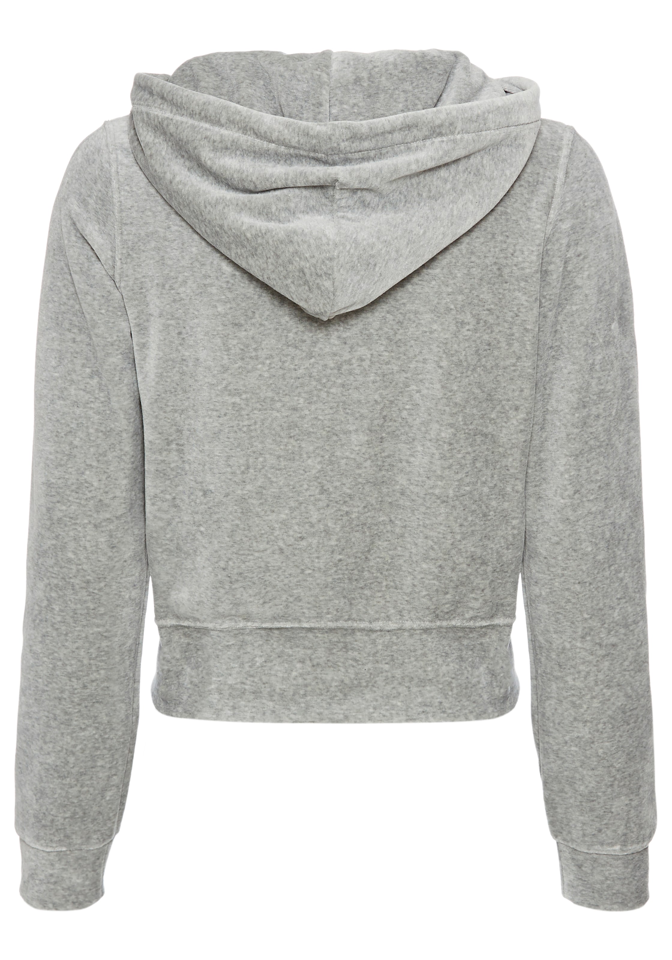 Kapuzensweatjacke »CHUCK HOODIE VELOUR JACKET«