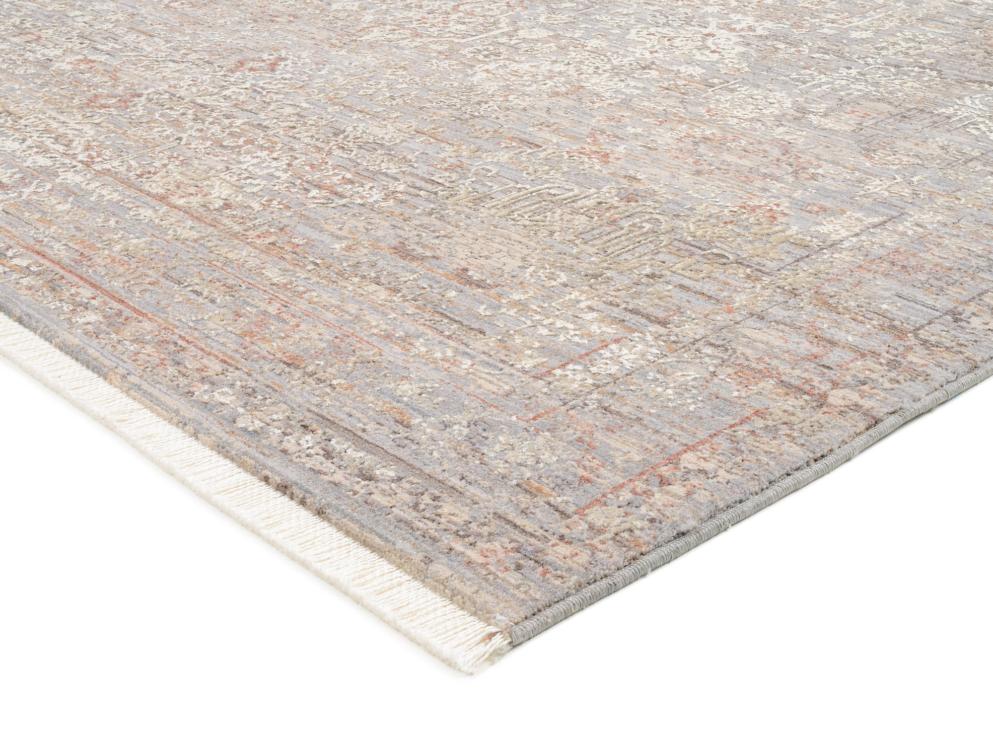 OCI DIE TEPPICHMARKE Teppich »FARBEN GRANDE«, rechteckig, Klassisches Muster, eingefasst, in 3-D-Optik