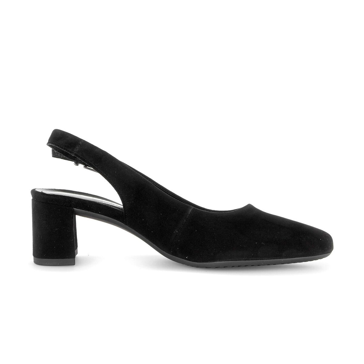 Slingpumps GABOR "Slingpumps", Damen, Gr. 35,5, schwarz, Schuhe Slingpumps 8
