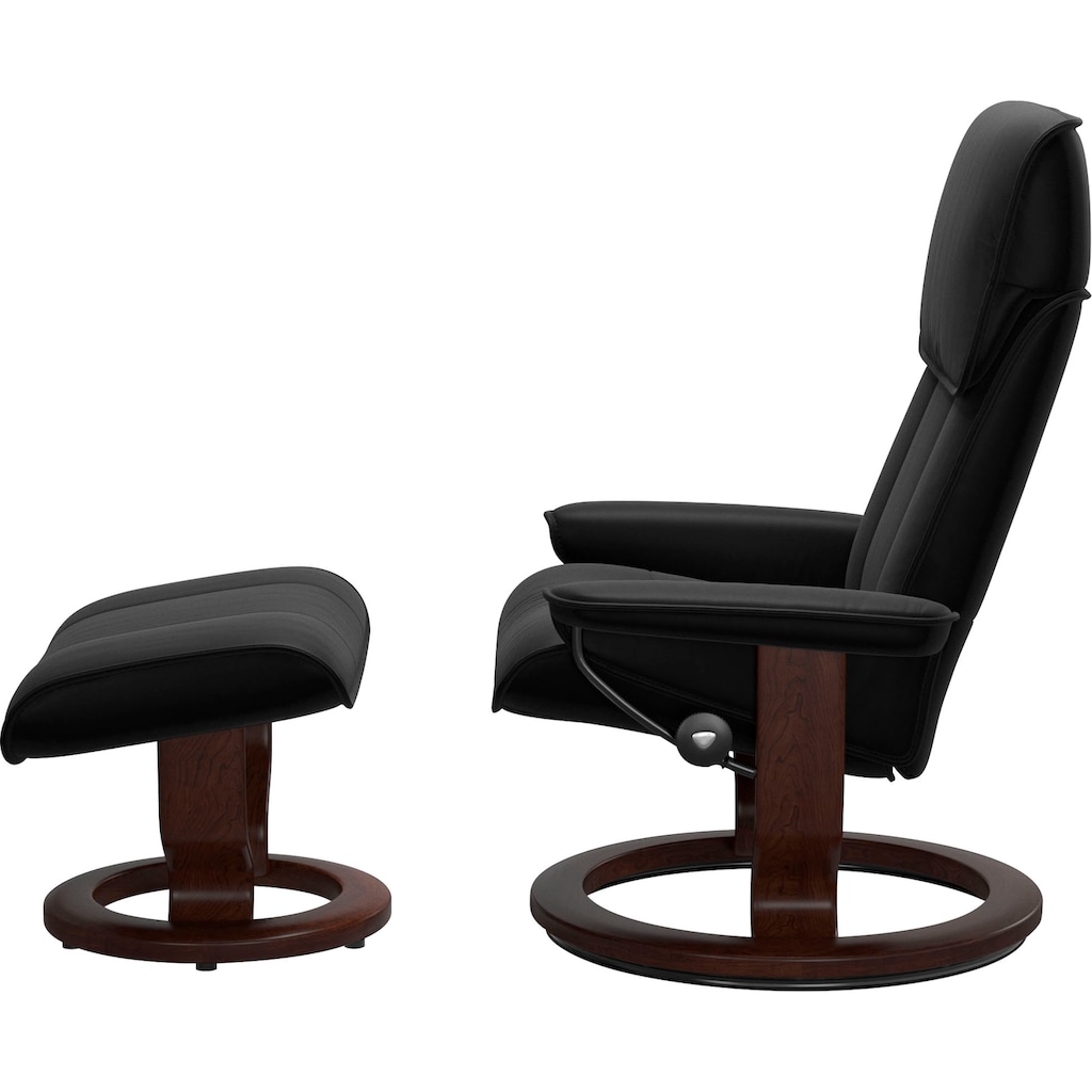 Stressless® Relaxsessel »Admiral«, (Set, Relaxsessel inkl. Hocker)