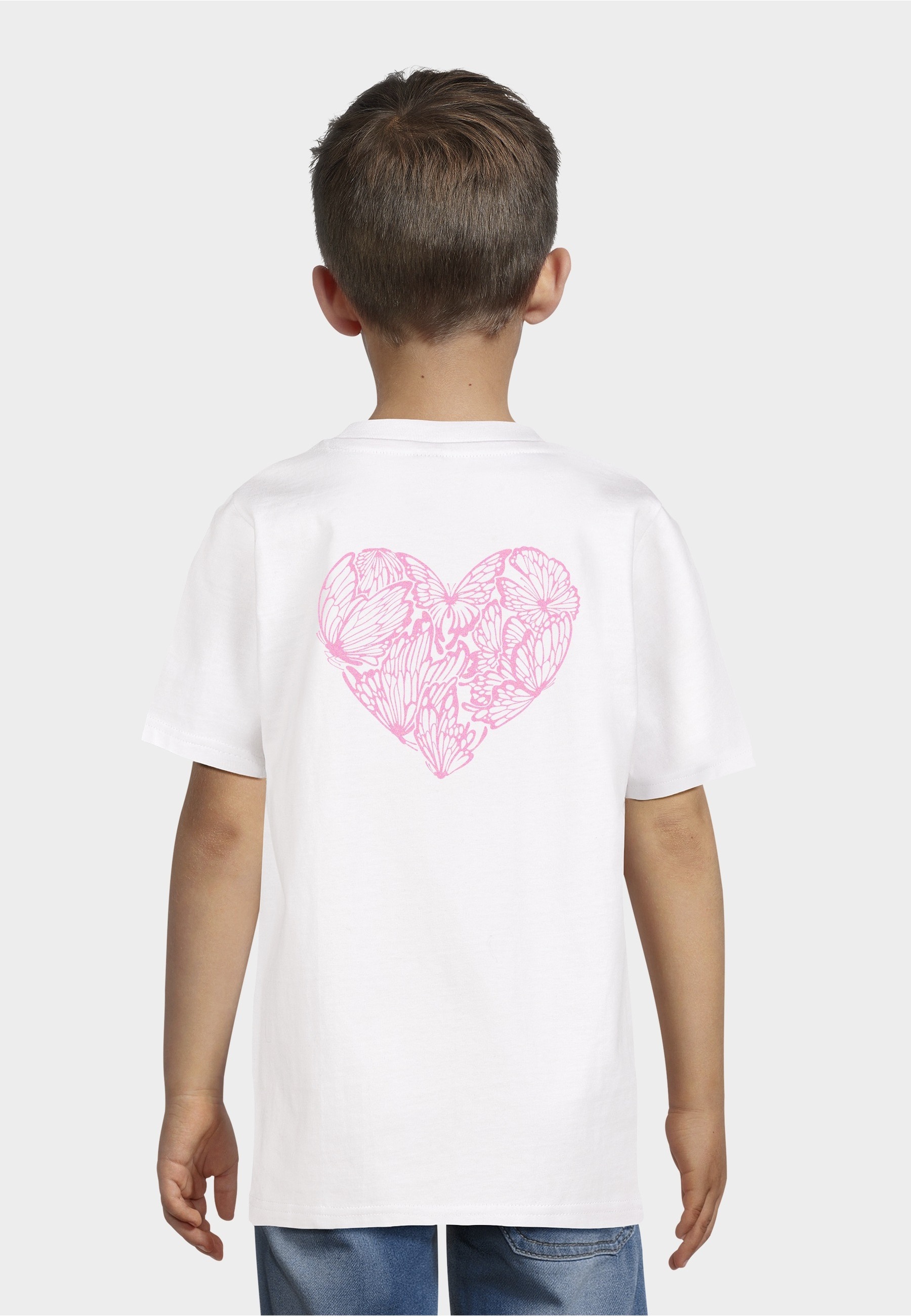 MisterTee T-Shirt »MisterTee Kids Butterfly Heart Tee« 1