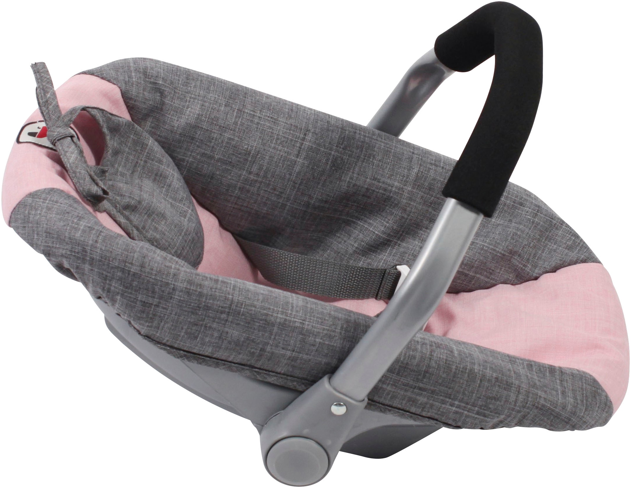 CHIC2000 Puppen Autositz »Melange rosa«