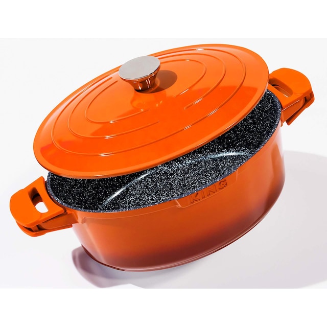 KING Bräter »Shine Orange«, Aluminiumguss, (1 tlg.), 32x25 cm, Induktion  kaufen | BAUR