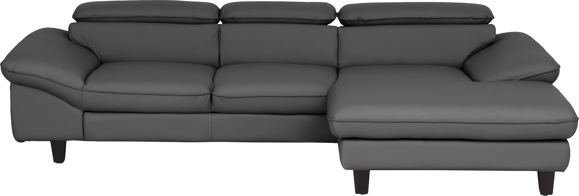 Home affaire Ecksofa »Pilot L-Form«, mit Kopfteilverstellung, wahlweise mit Bettfunktion & Bettkasten