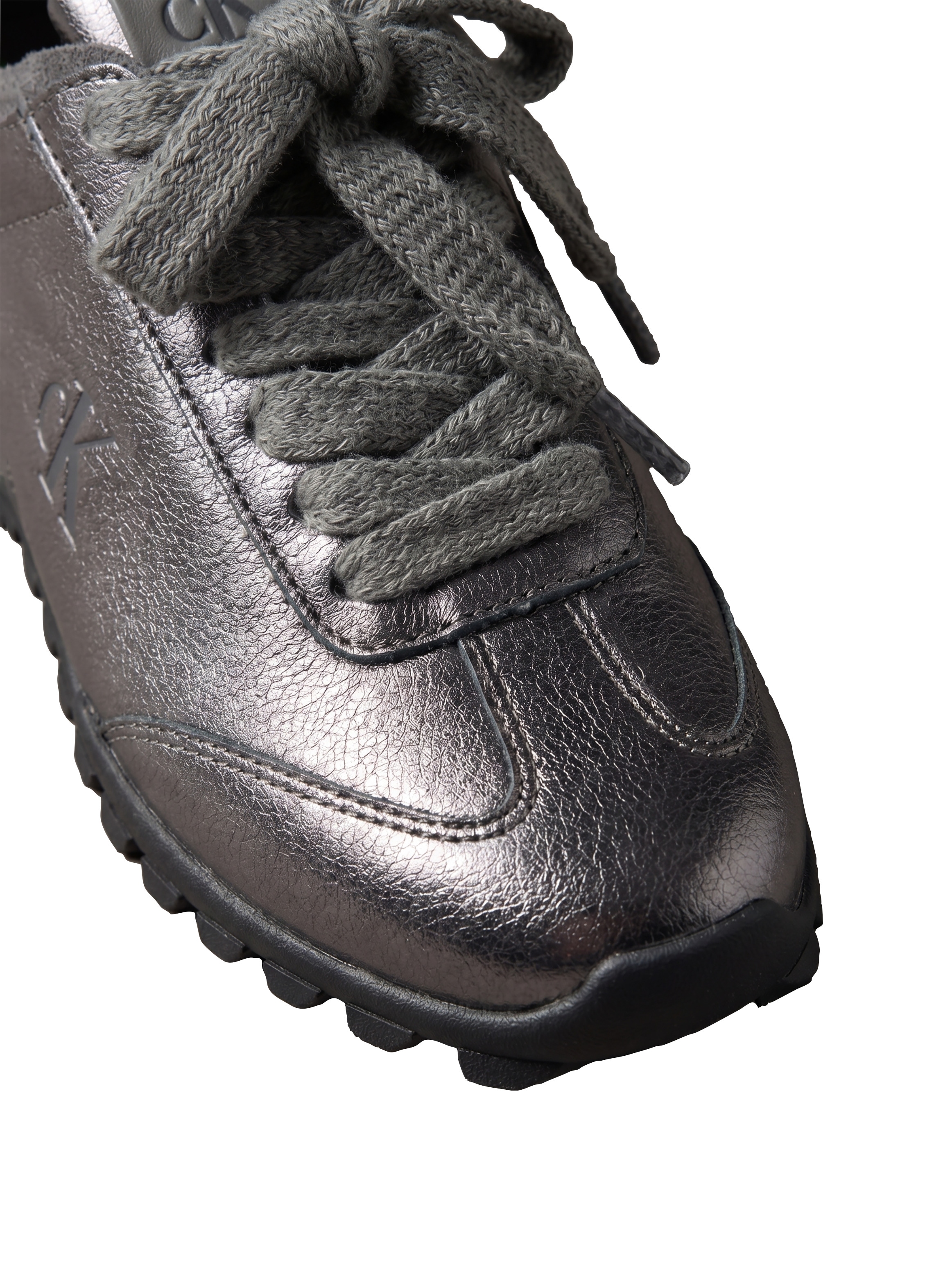 Calvin Klein »LOW PROFILE SNEAKER MET«  Halbschuh, Freizeitschuh, Schnürschuh in Metallic-Optik