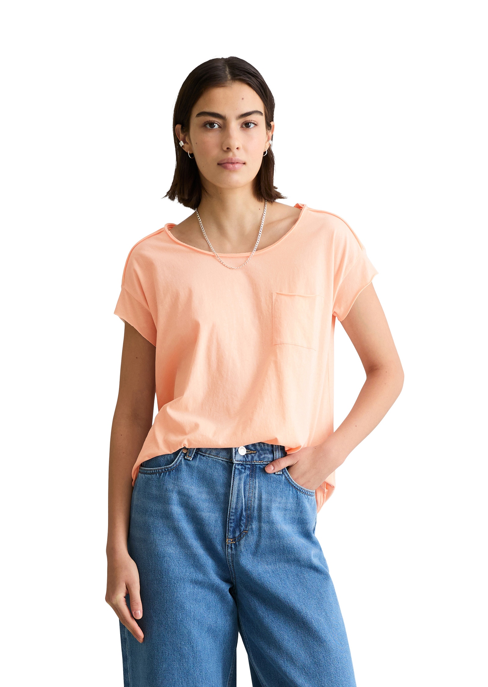 Marc OPolo DENIM T-Shirt "aus Organic Cotton" günstig online kaufen