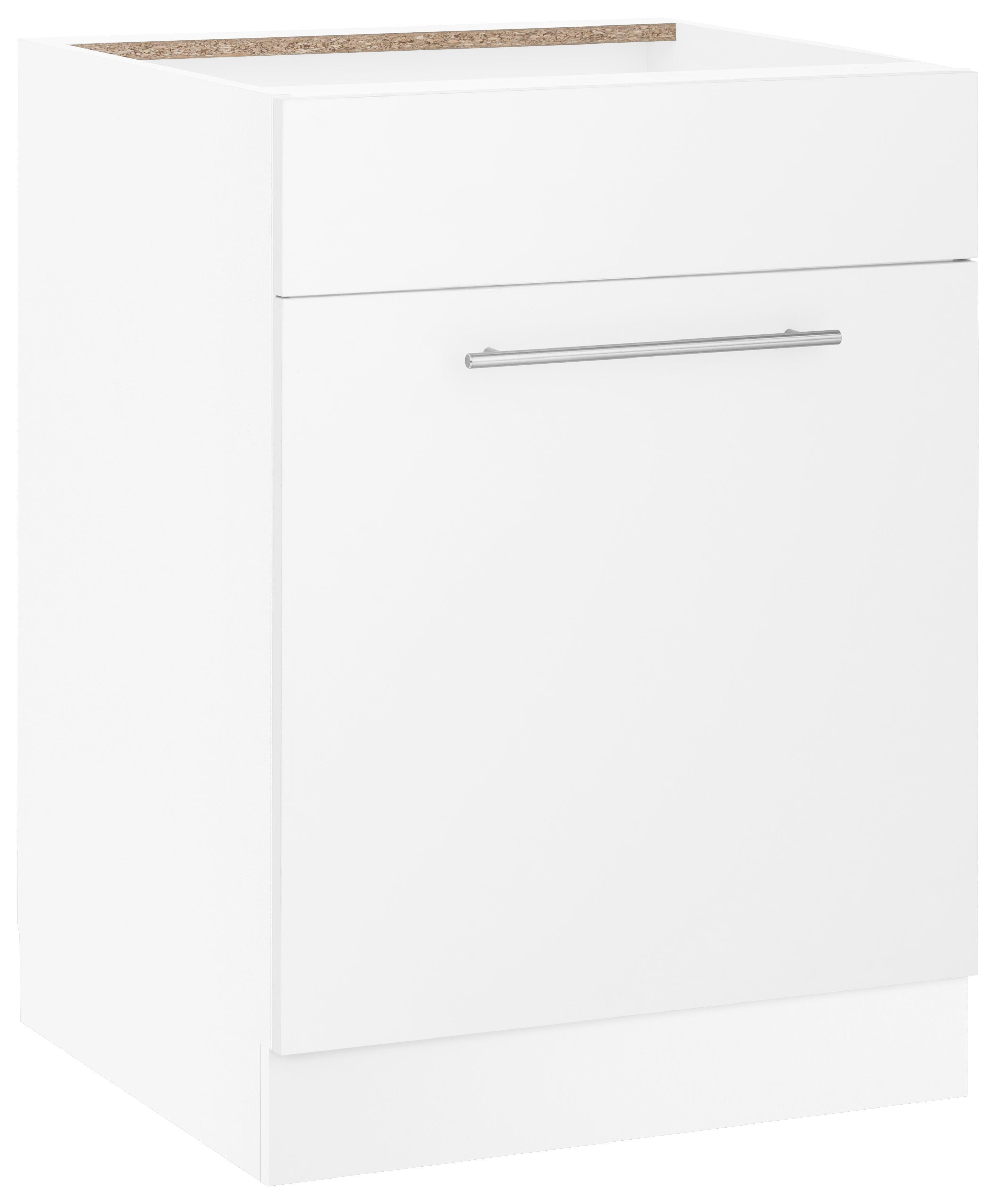 wiho Küchen Spülenschrank "Flexi2, Breite: 60 cm, Soft-Close bei der Tür" oben feste Blende