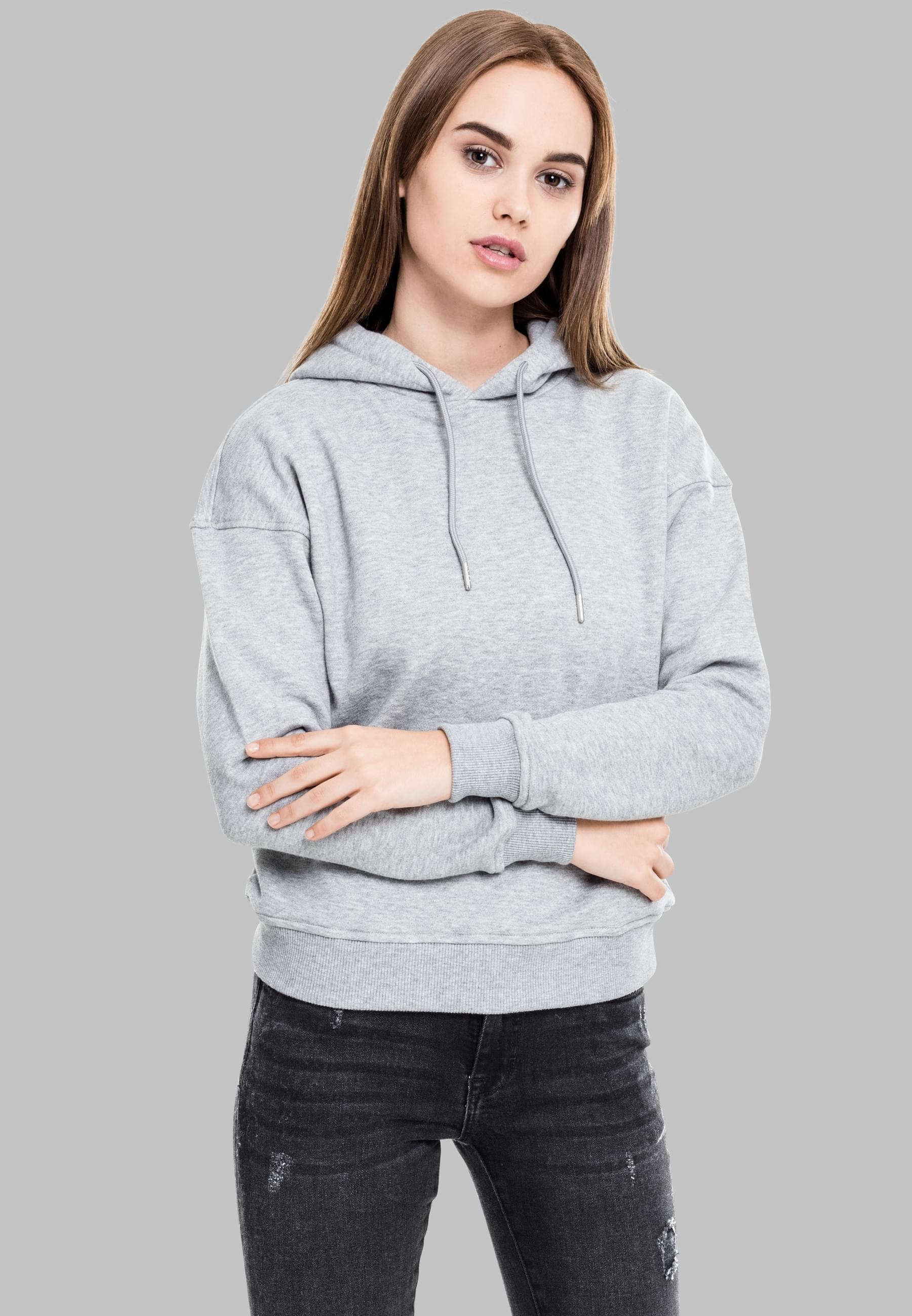 URBAN CLASSICS Kapuzenpullover »Urban Classics Damen Ladies Hoody«, (1 tlg.)