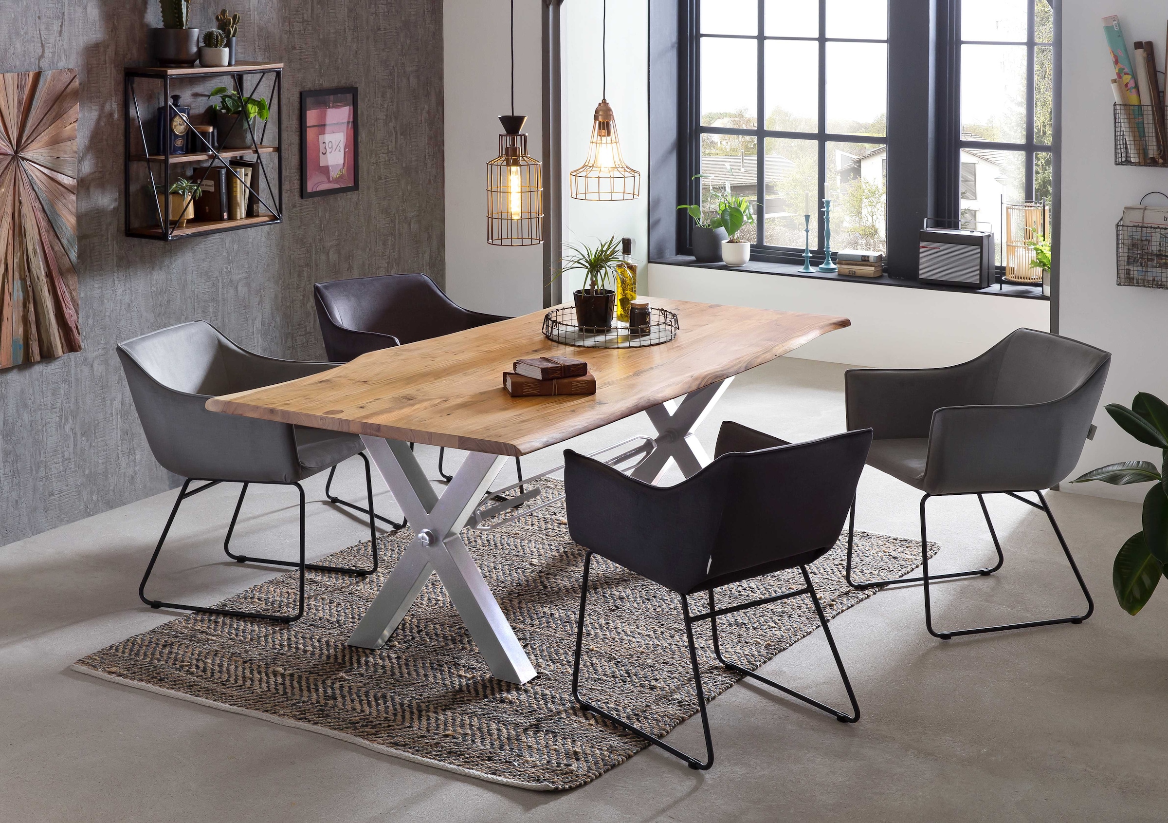 SIT Tischbein, (1 St.), im Industrial-Stil günstig online kaufen