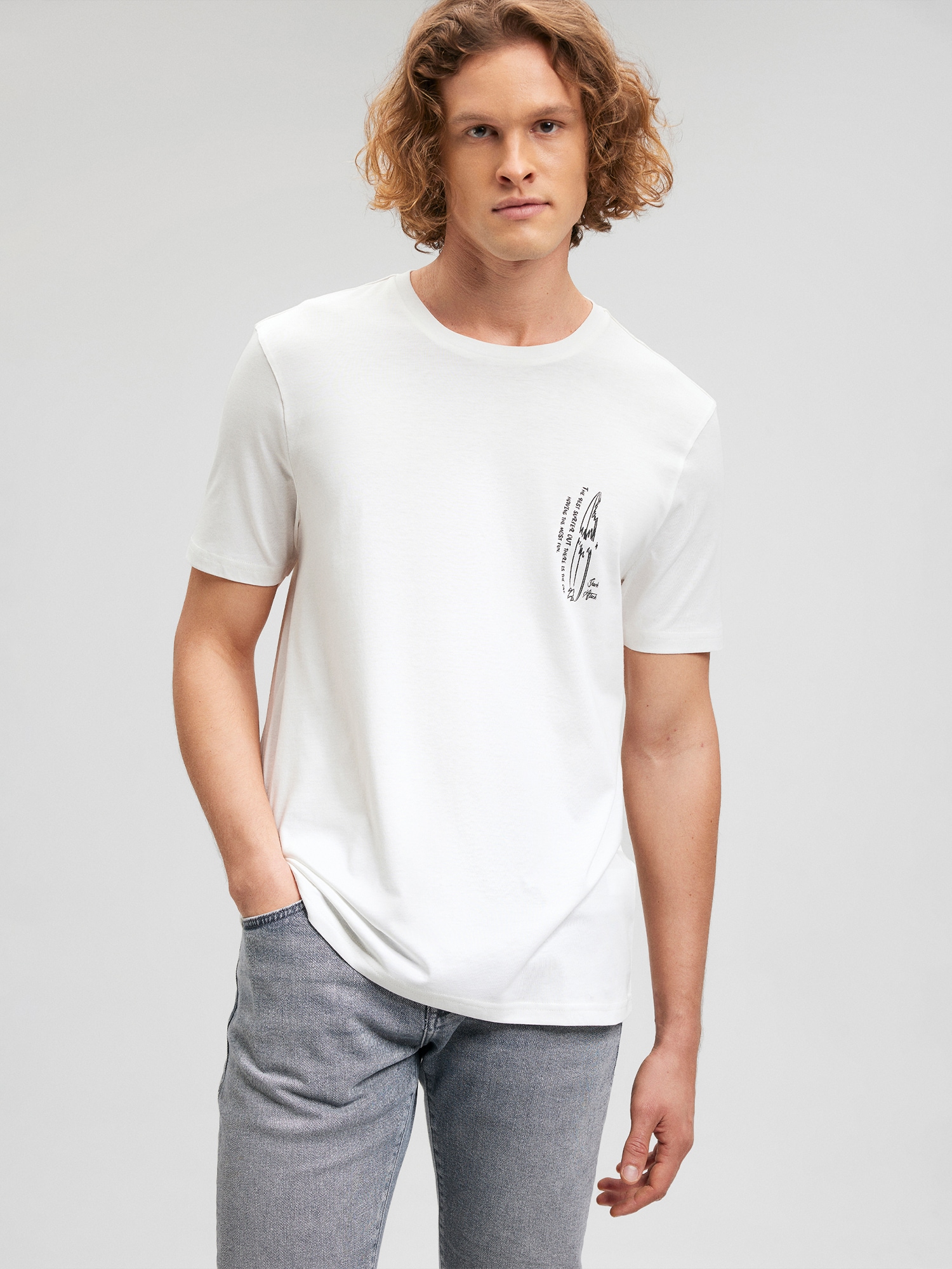 Mavi Kurzarmshirt »SHORT SLEEVE TEE«, T-Shirt mit Druck