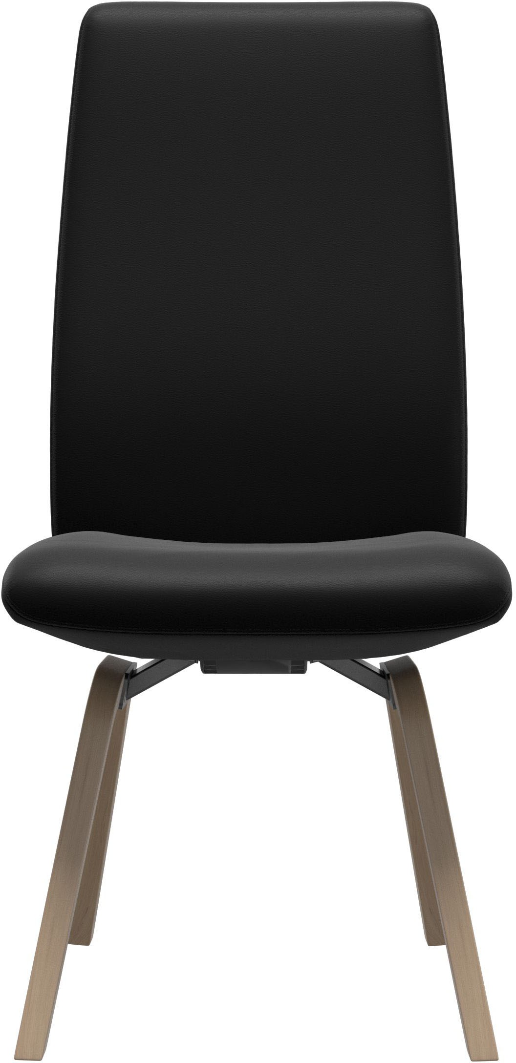 Stressless® Polsterstuhl »Laurel«, Leder BATICK, High Back, Größe L, mit schräggestellten Beinen in Schwarz