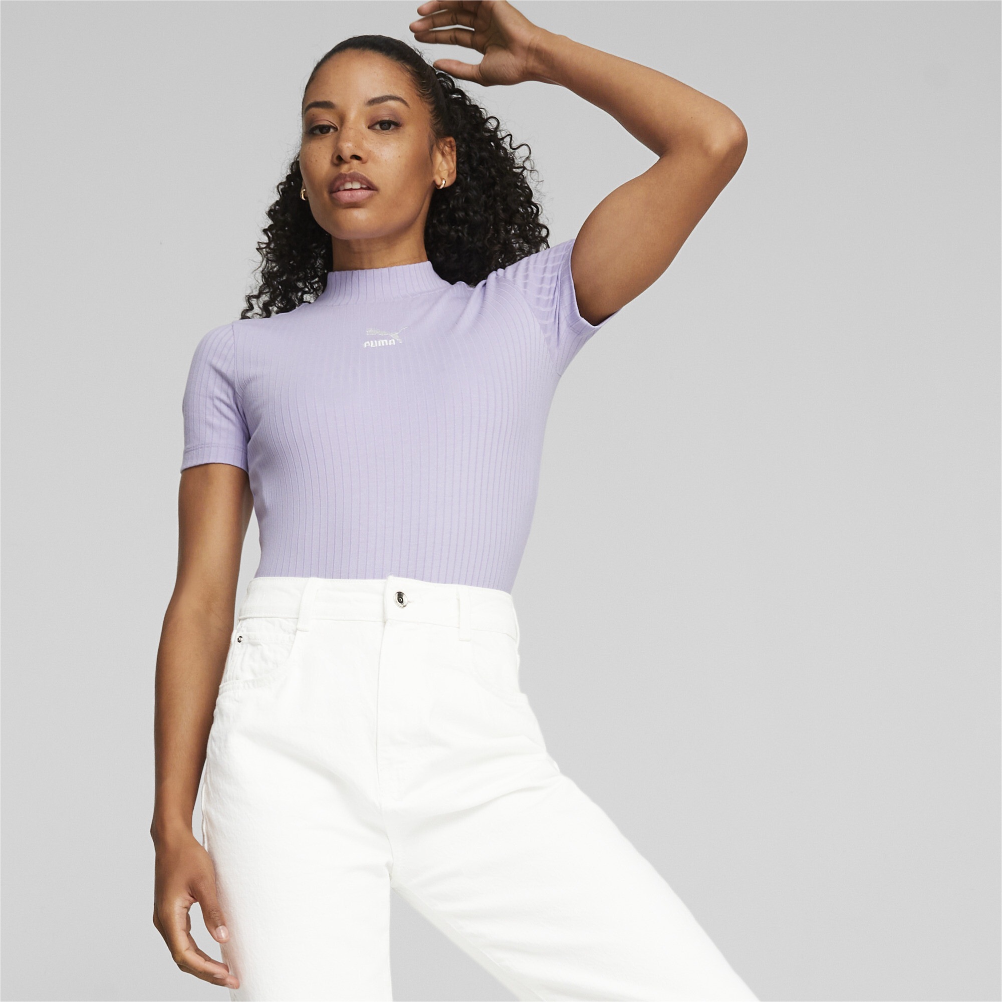 PUMA Overall »Classics gerippter Bodysuit Damen«