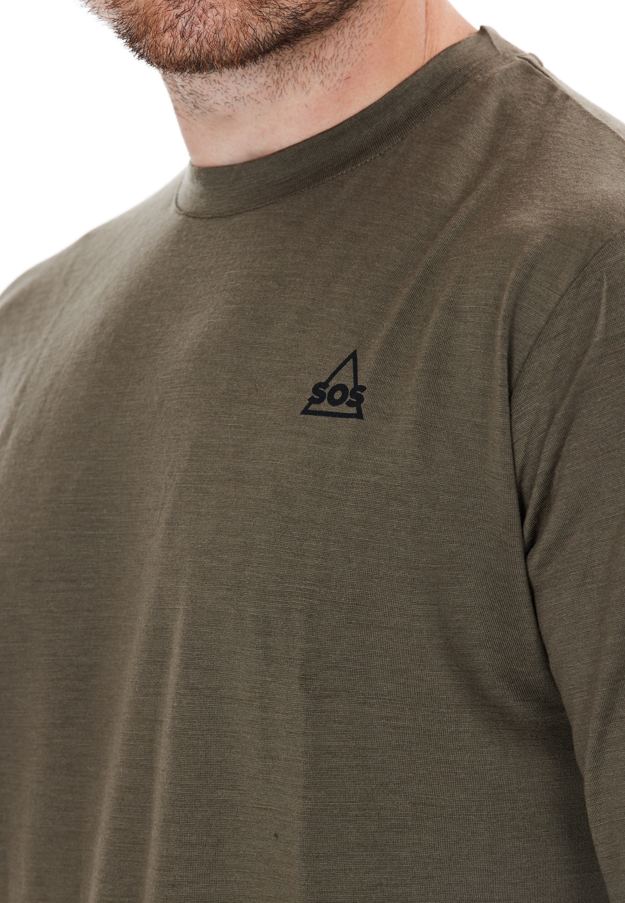 SOS Langarmshirt »Røldal«, mit atmungsaktiver Eigenschaft