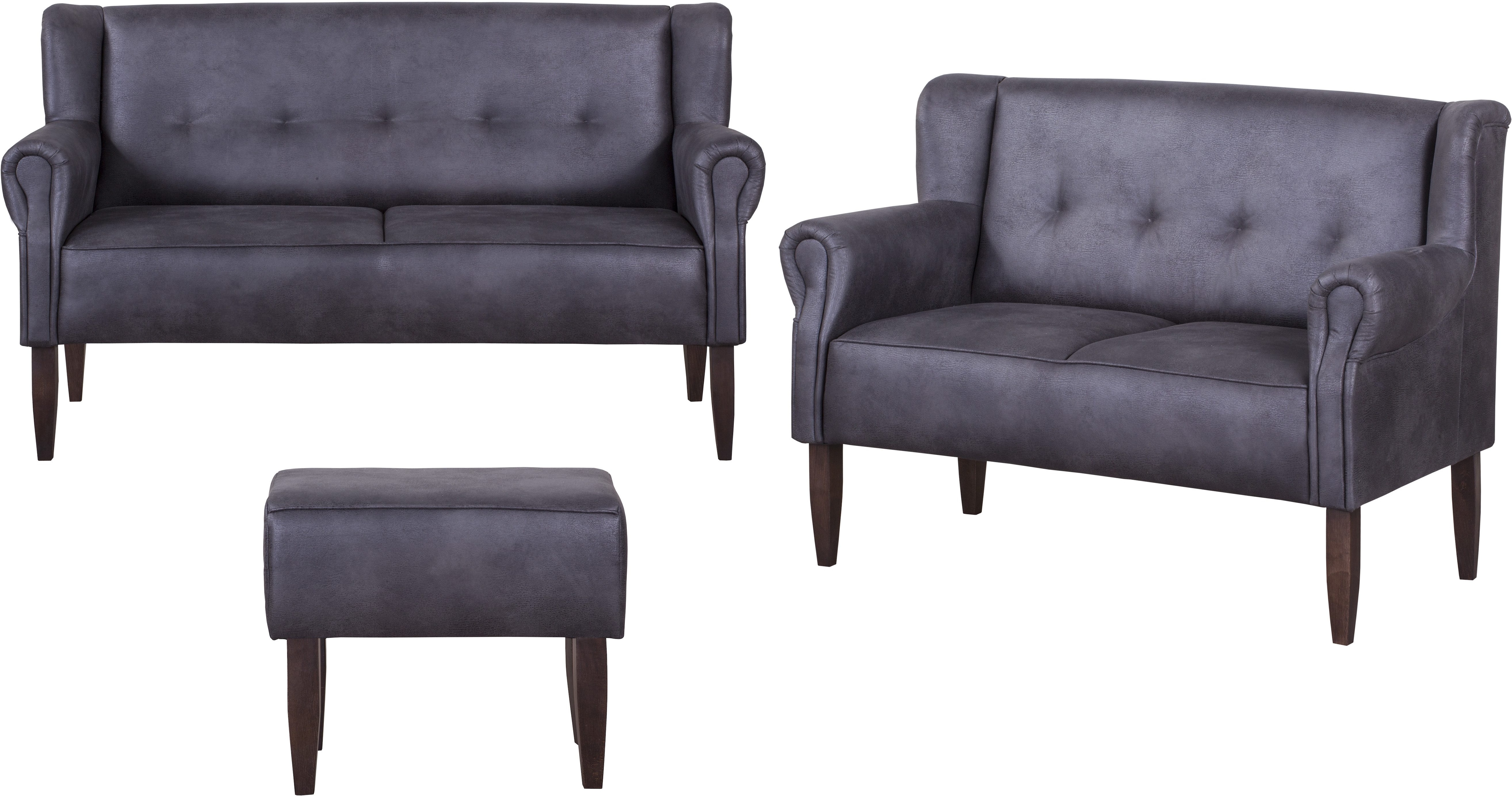 Home affaire Küchensofa "Moro Couch mit Federkern, bequem, Breite" in verschiedenen Stoffe und Farben