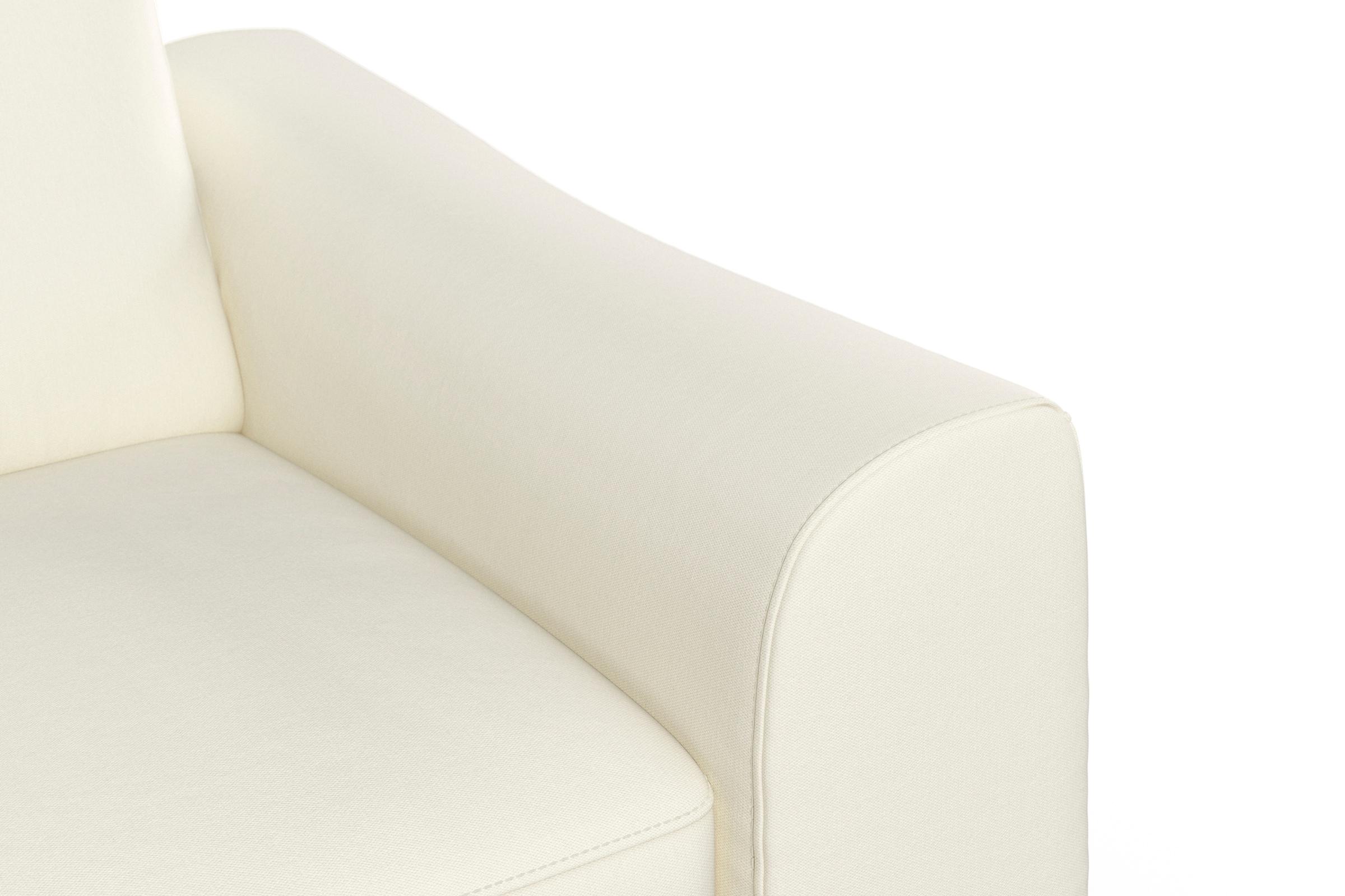 sit&more Ecksofa »Dundee L-Form«, mit Federkern und Edelstahlfüßen, wahlweise mit Kopfteilverstellung
