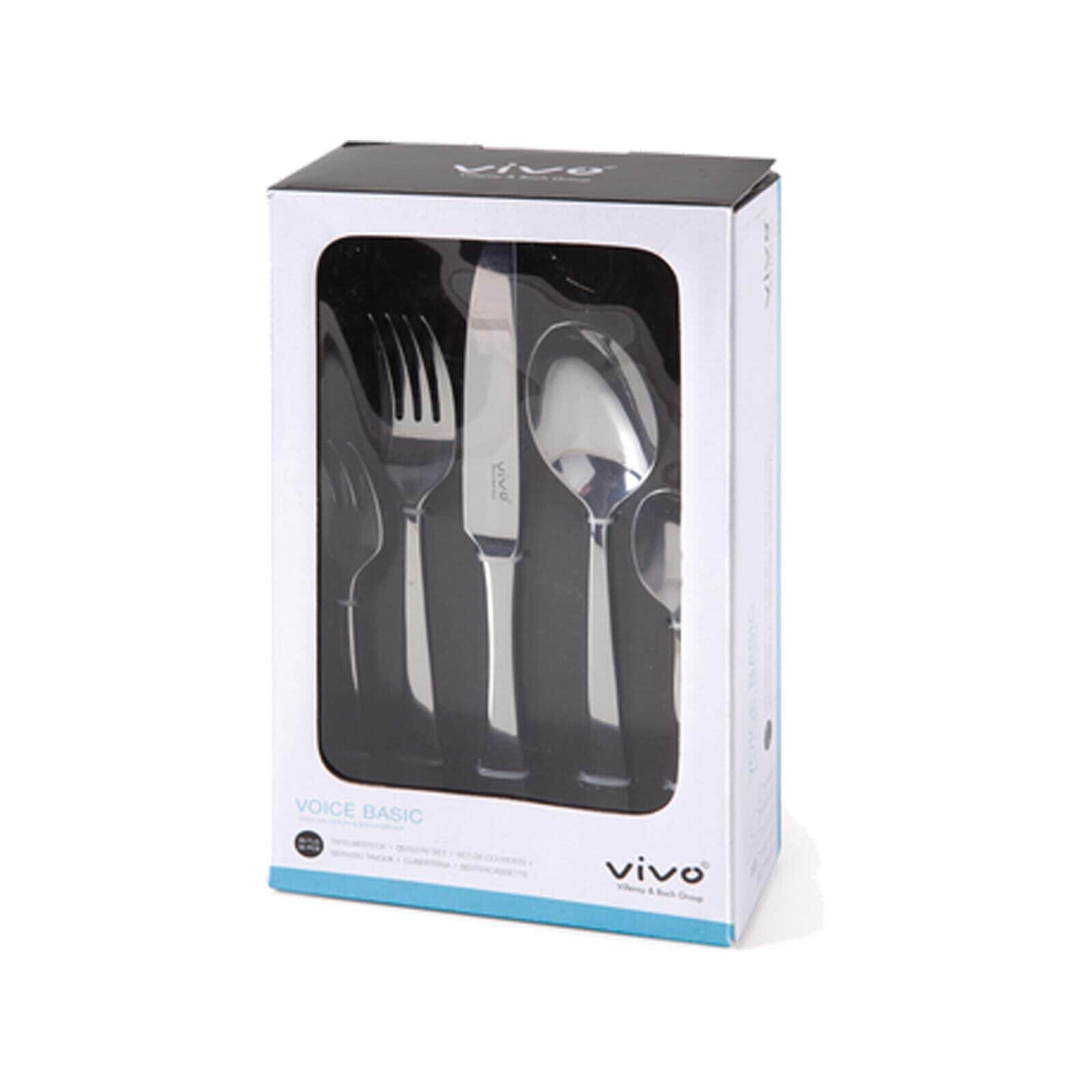 Villeroy & Boch Besteck-Set »Tafelbesteck Voice Basic 30er Set beige«