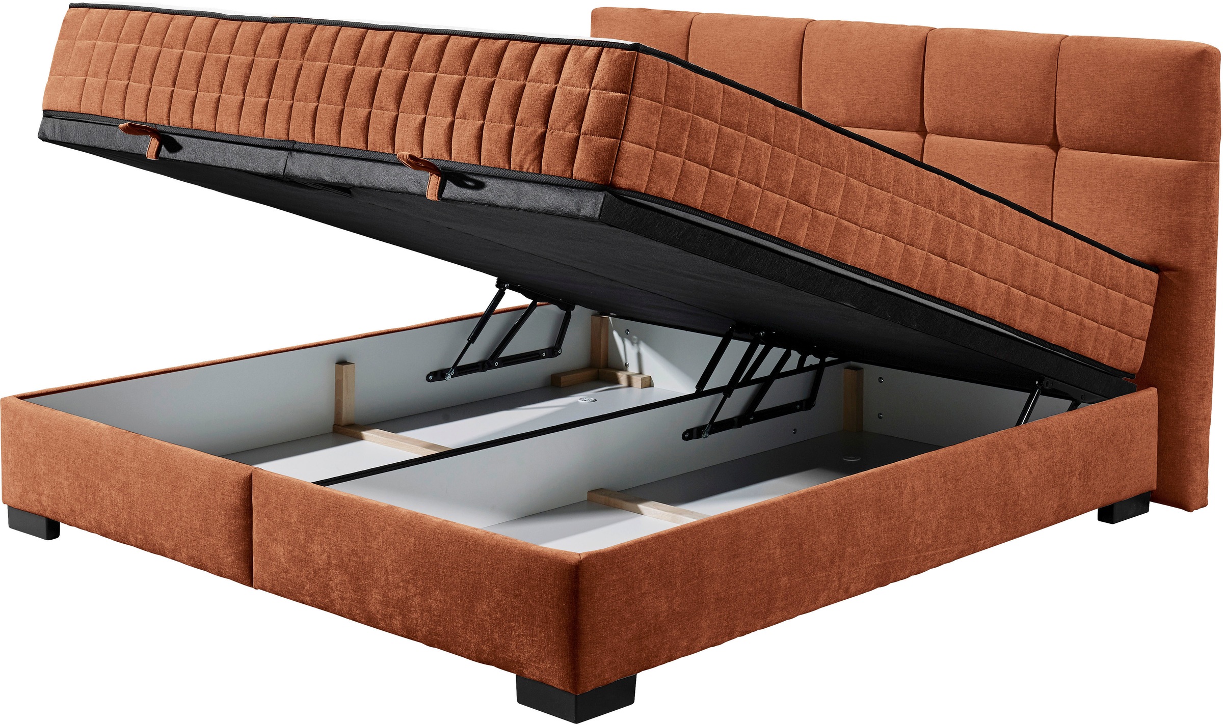 ED EXCITING DESIGN Boxbett »Nagol«, mit Bettkasten, mit Wendematratze, erhältlich in verschiedenen Breiten