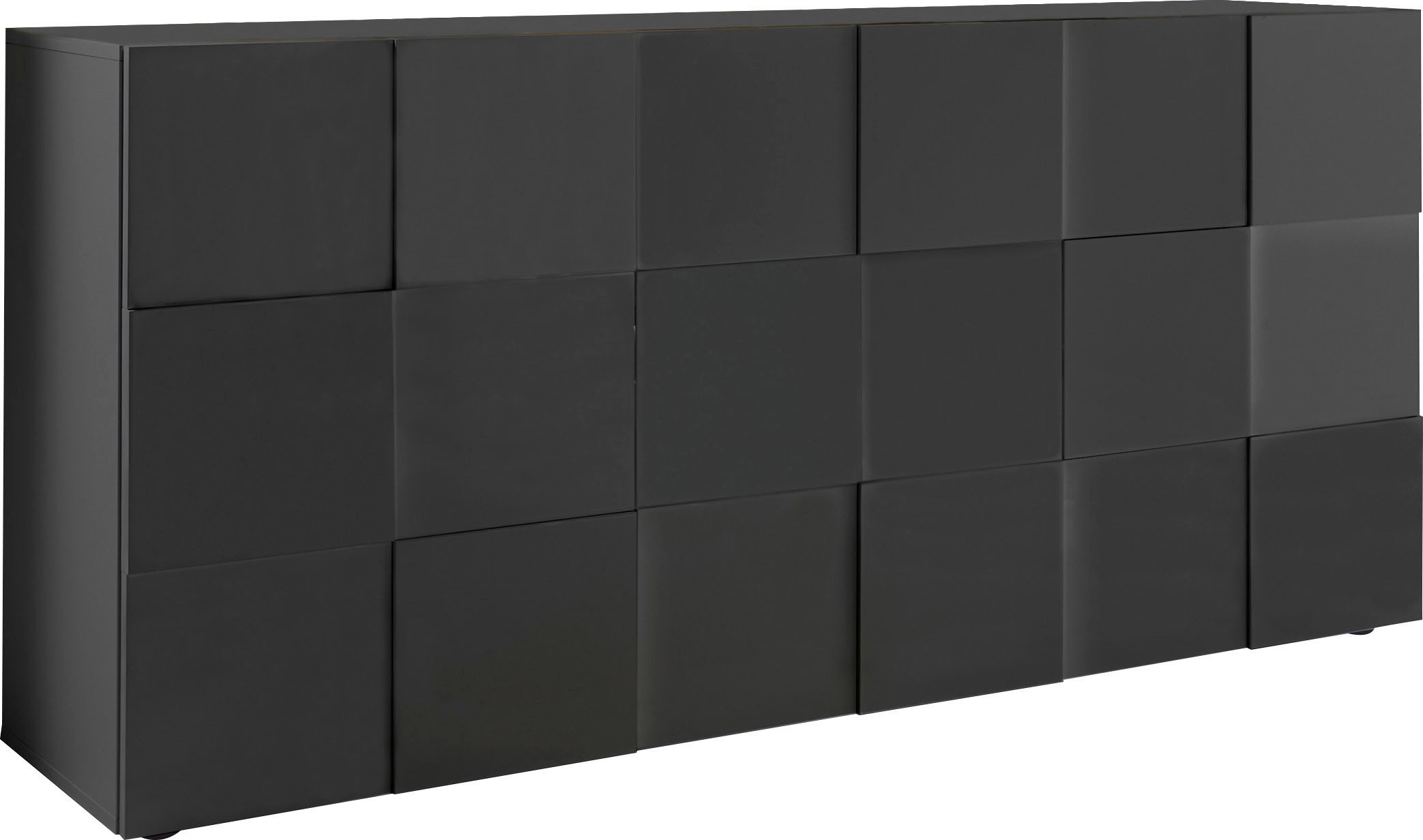 Home affaire Sideboard "Dama Breite 181, Kommode 3 Türen, Anrichte" Front i günstig online kaufen