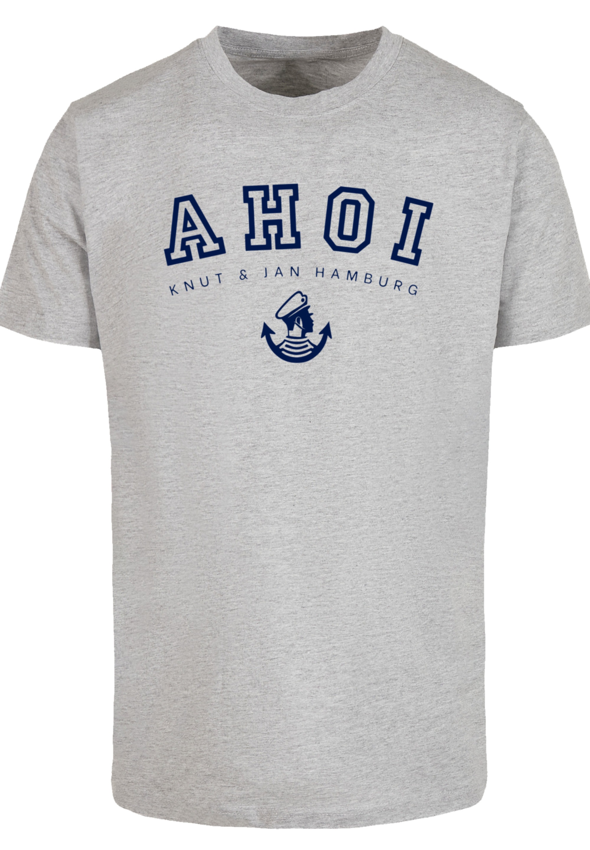 F4NT4STIC T-Shirt »Ahoi Knut & Jan Hamburg«, Print