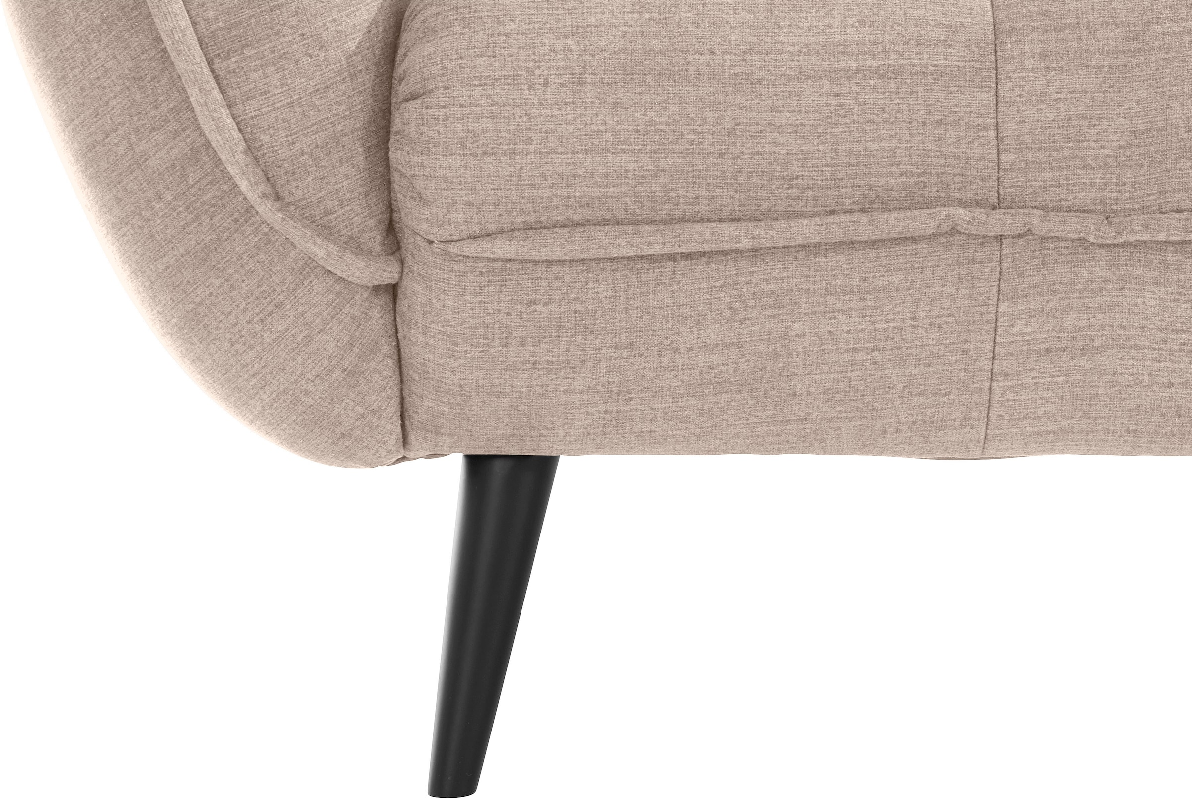 Leonique 3-Sitzer »Ariana«, Big-Sofa bzw. stylischer Hochlehner