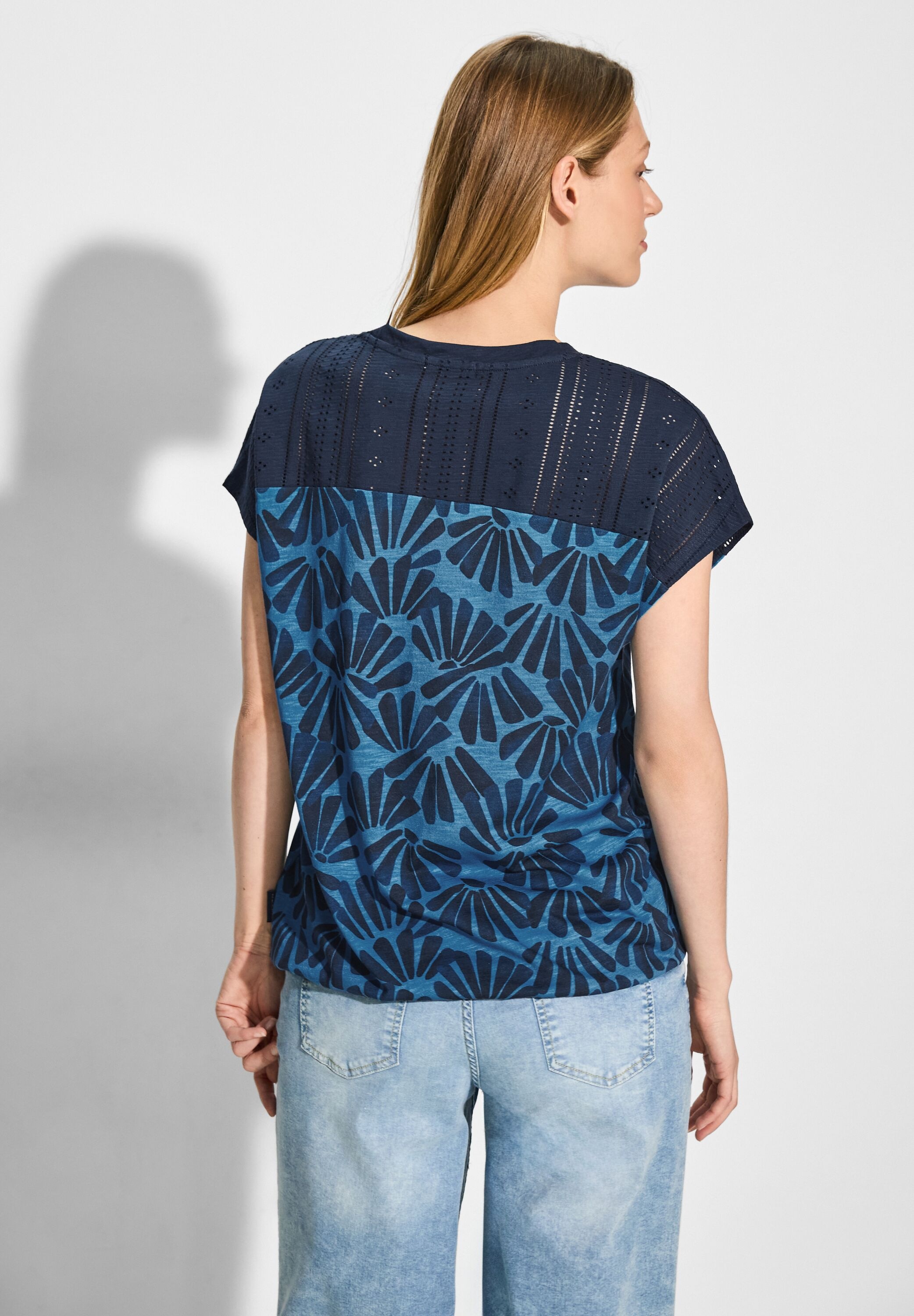 Cecil T-Shirt, mit Gummizug im Bund