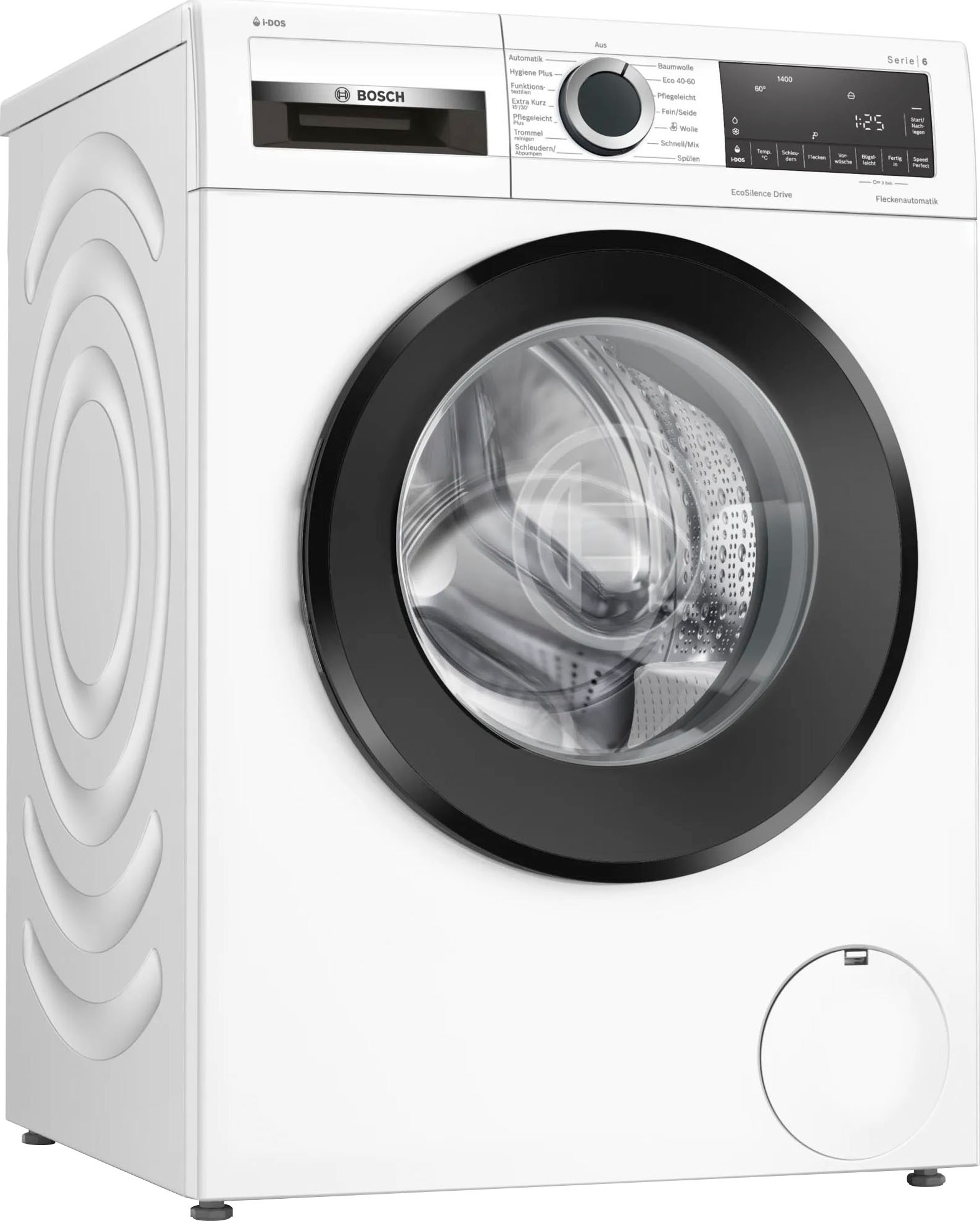 BOSCH Waschmaschine Serie 6 "WGG154A10", 10 kg, 1400 U/min, i-DOS dosiert exakt die benötigte Wasser- und Waschmittelmen