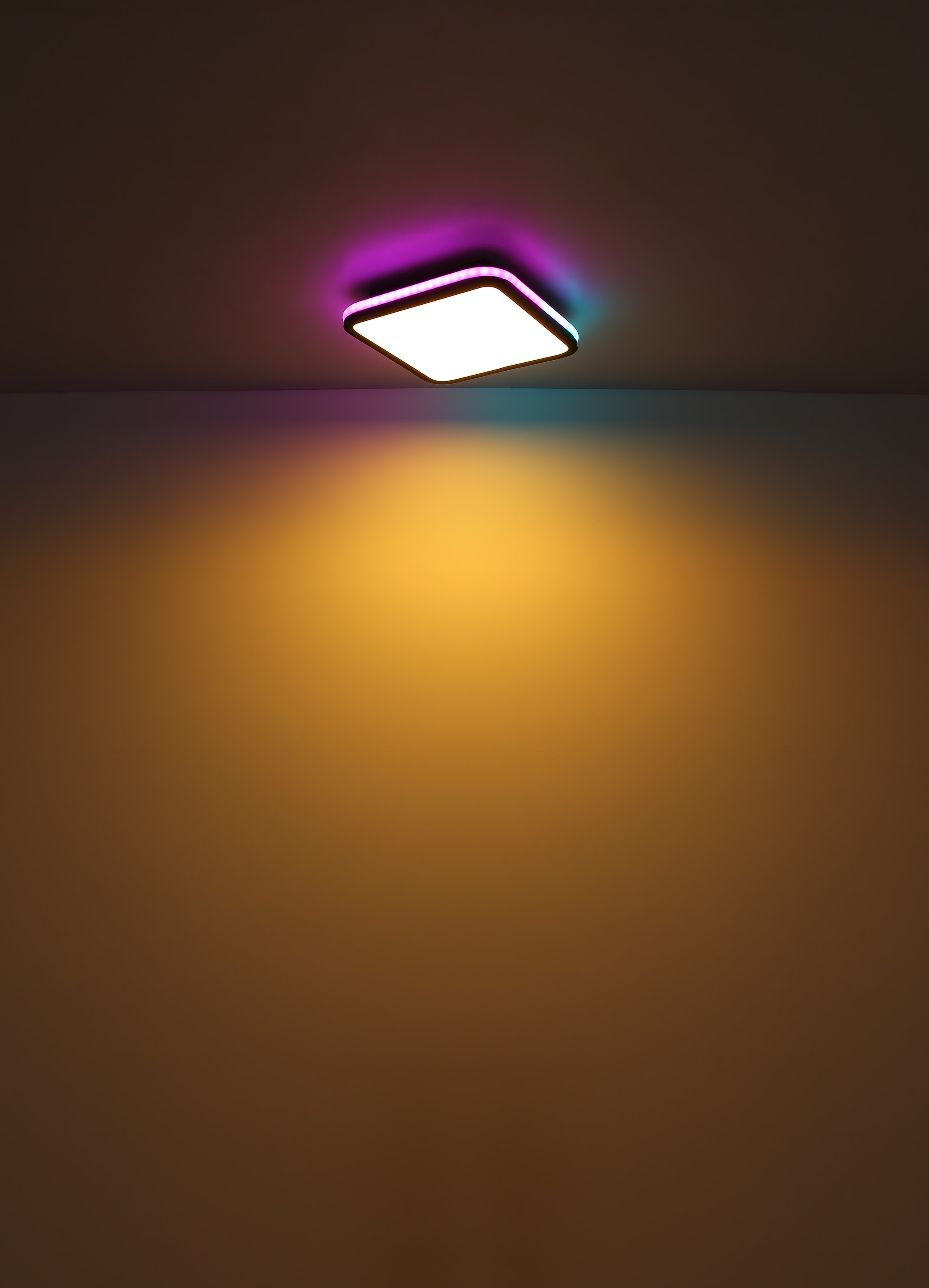 GLOBO LIGHTING Deckenleuchte »JAXXI« LED-Modul 1 Stk. Deckenlampe Wohnzimmer-Leuchte Schlafzimmer-Leuchte Flur Küche