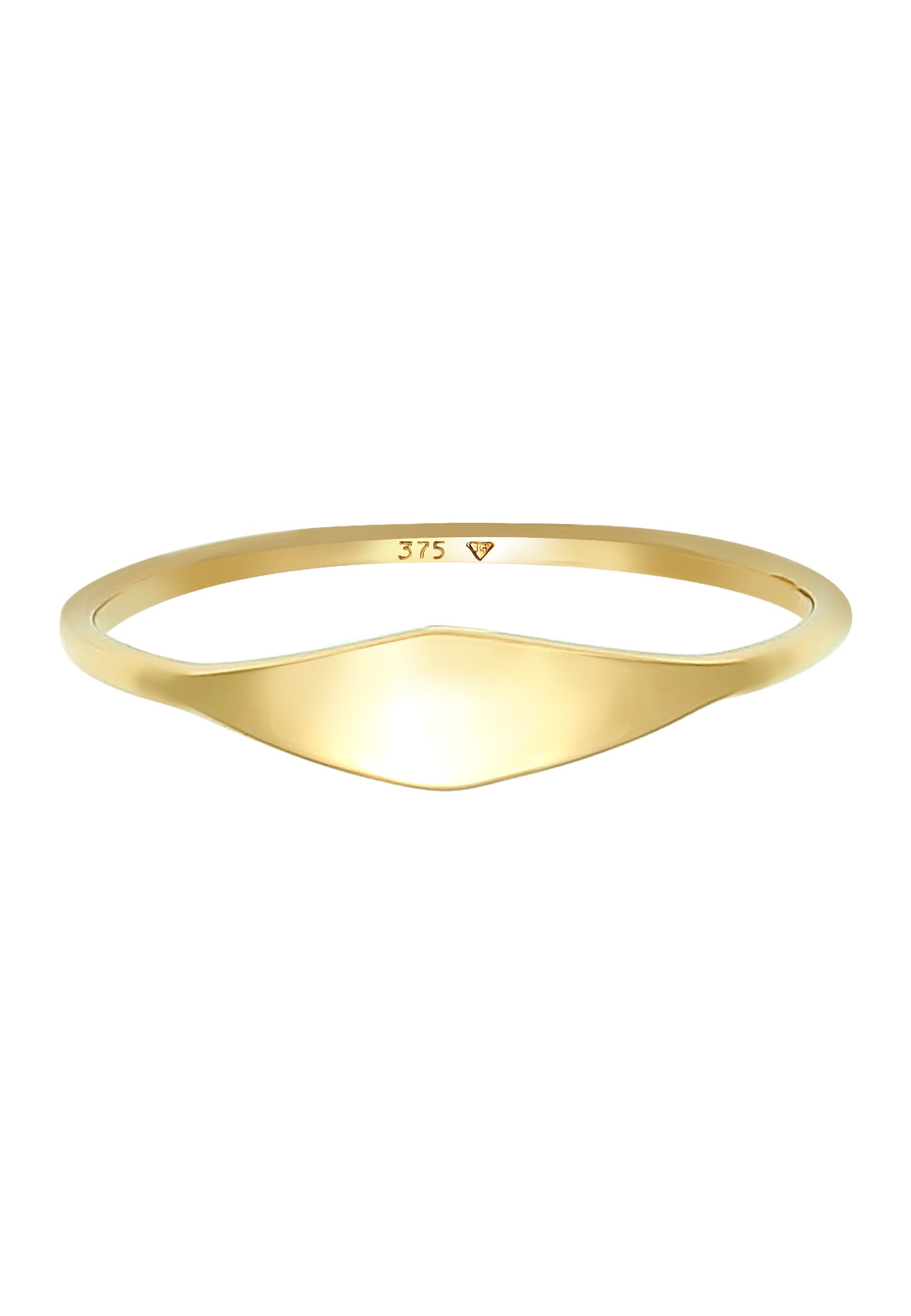 Elli Premium Fingerring »Marquise Elegant Statement 375 Gelbgold«