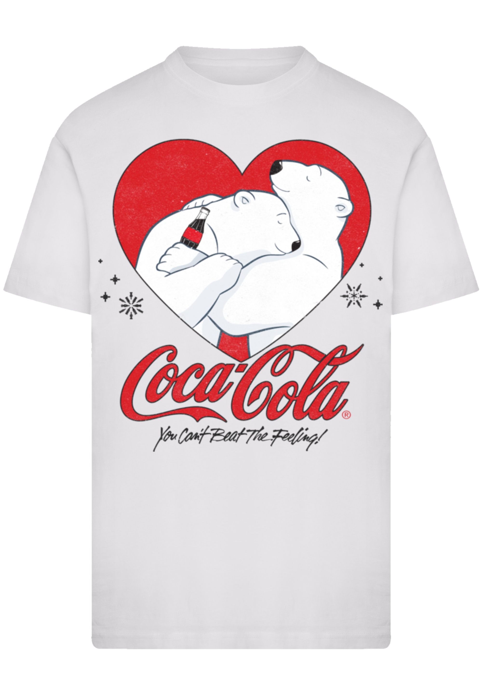 F4NT4STIC T-Shirt "Coca Cola Hugging Bears" Premium Qualität günstig online kaufen