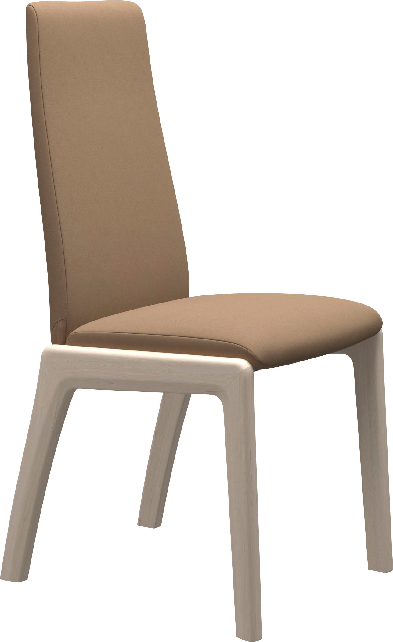Stressless® Polsterstuhl »Laurel«, Microfaser DINAMICA, Low Back, Größe L, mit abgerundeten Beinen in Eiche gekalkt