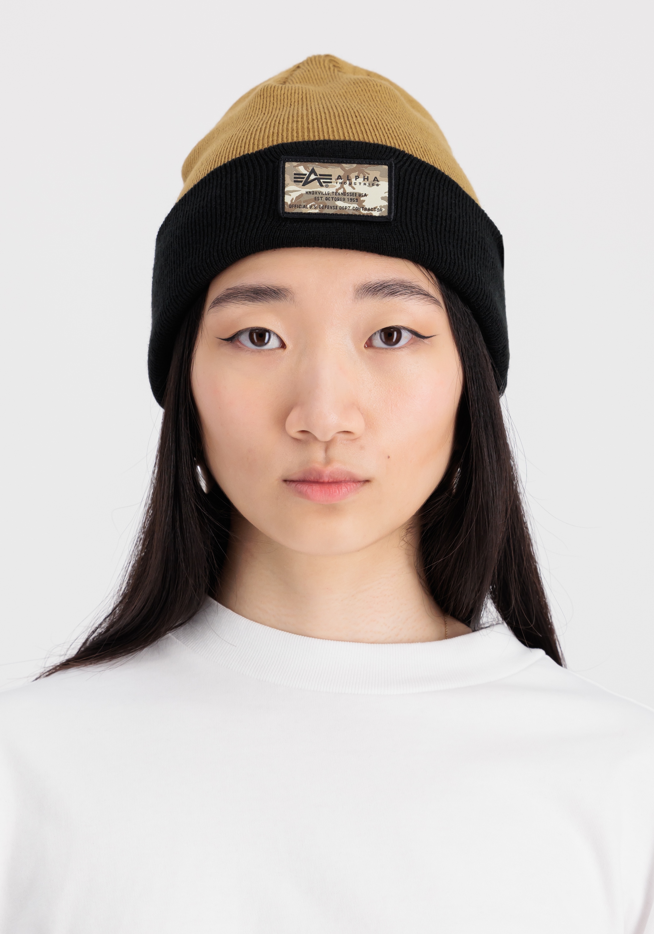 Alpha Industries Skimütze "Crew C Label Beanie"