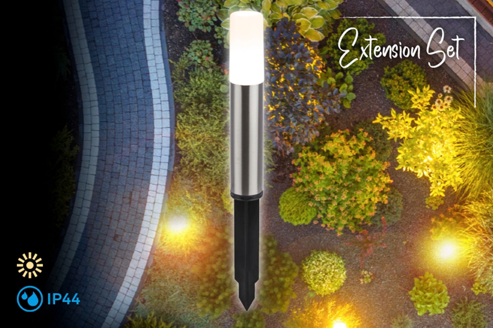 Briloner Leuchten LED Gartenleuchte "JUNCA" LED-Board 1 Stk. 4x36,5 cm, Outdoor, Garten, Terrasse