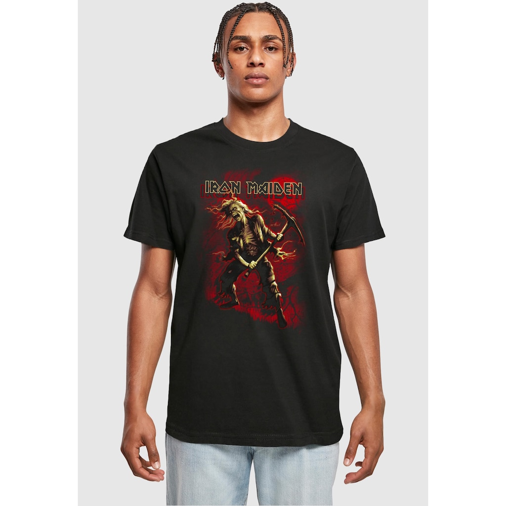 Merchcode T-Shirt »Merchcode Herren Iron Maiden - Breeg T-Shirt Round Neck«, (1 tlg.)
