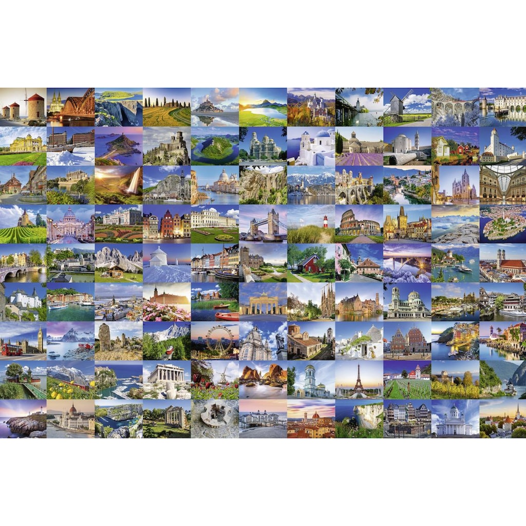 Ravensburger Puzzle »99 Beautiful Places in Europe«, Made in Germany, FSC® - schützt Wald - weltweit