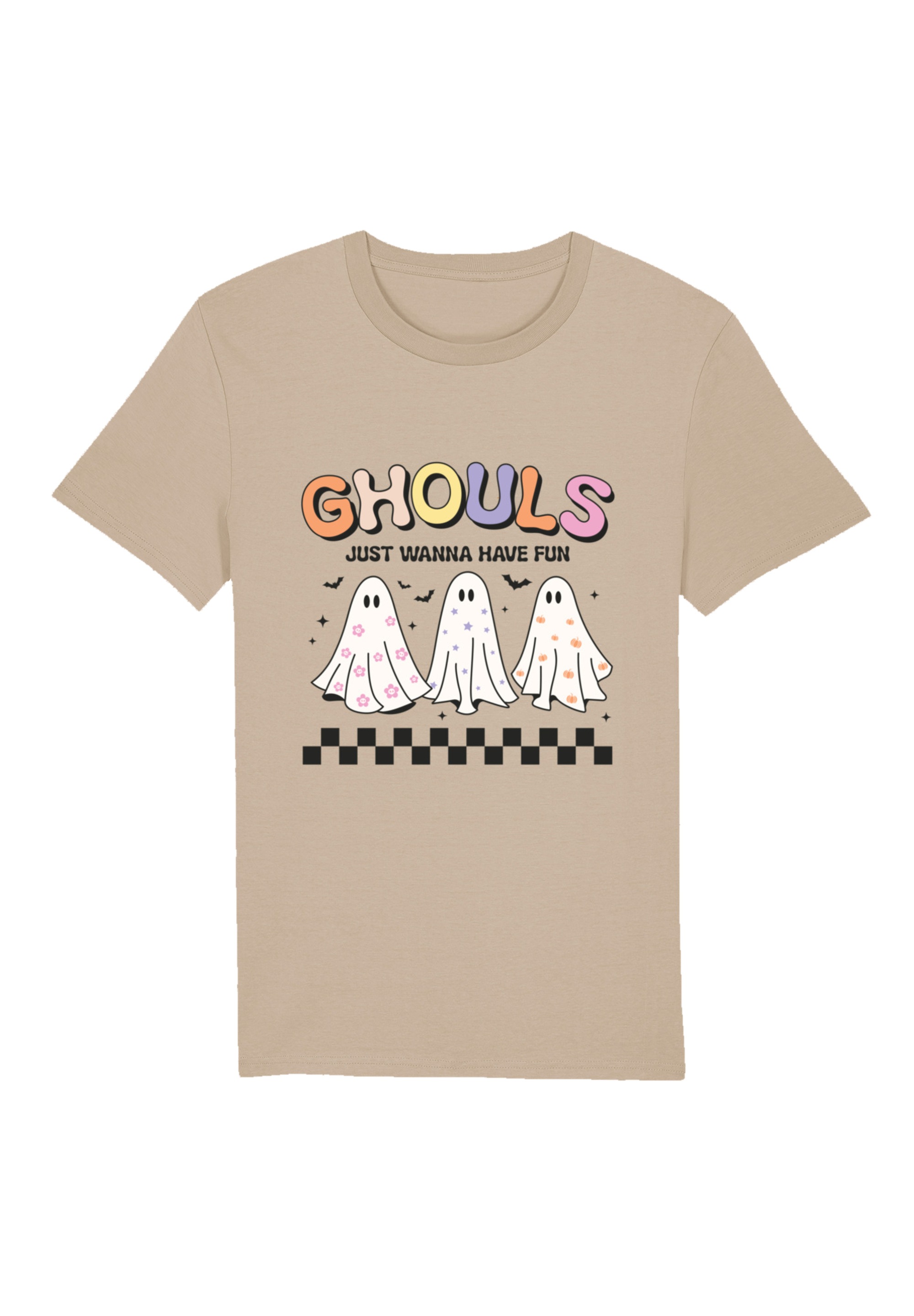 F4NT4STIC T-Shirt "Retro Halloween Ghouls just wanna have fun", Premium Qua günstig online kaufen