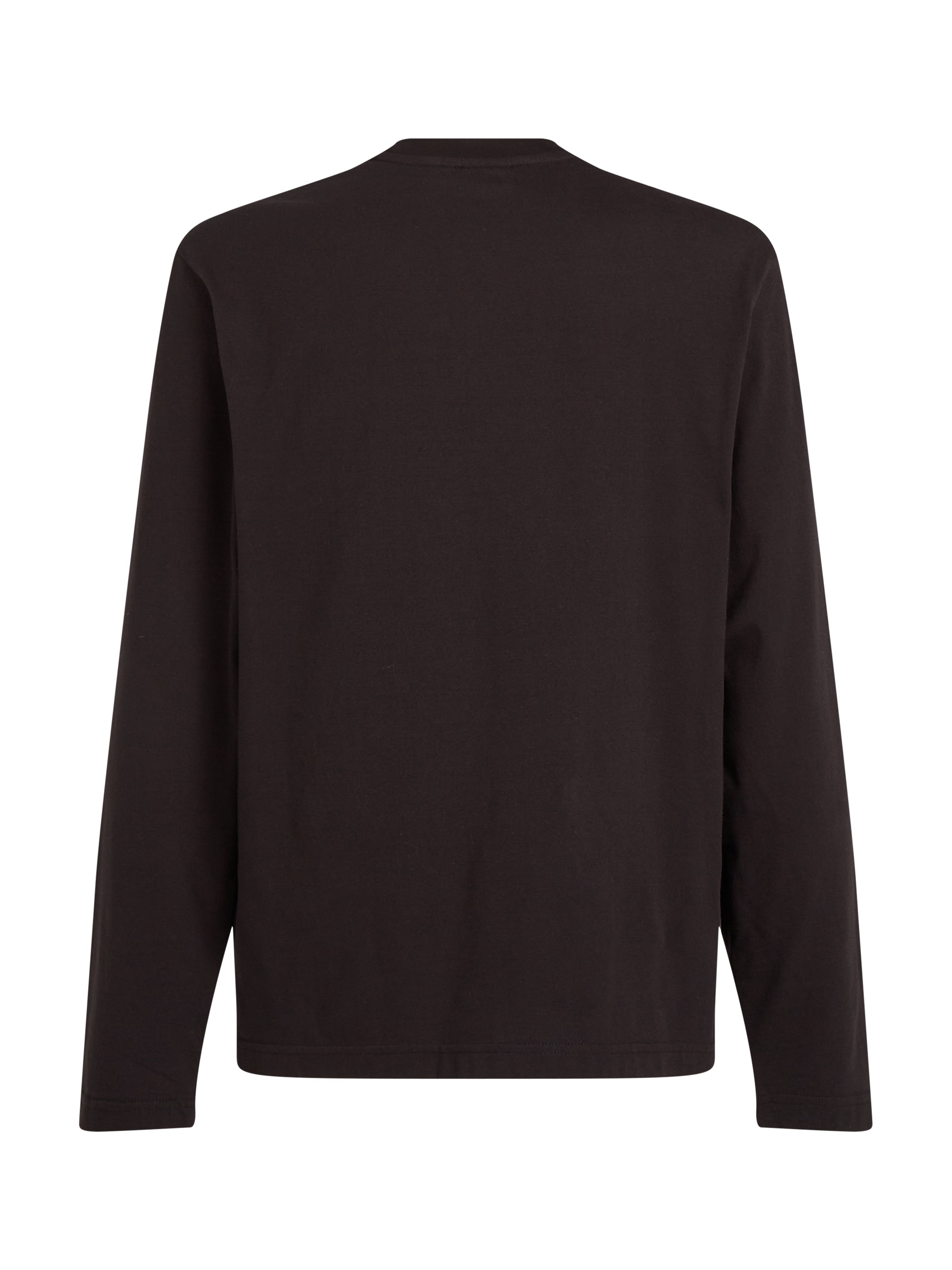 Calvin Klein Rundhalsshirt »SPLIT LINE LOGO LS T-SHIRT«, mit Logoprint